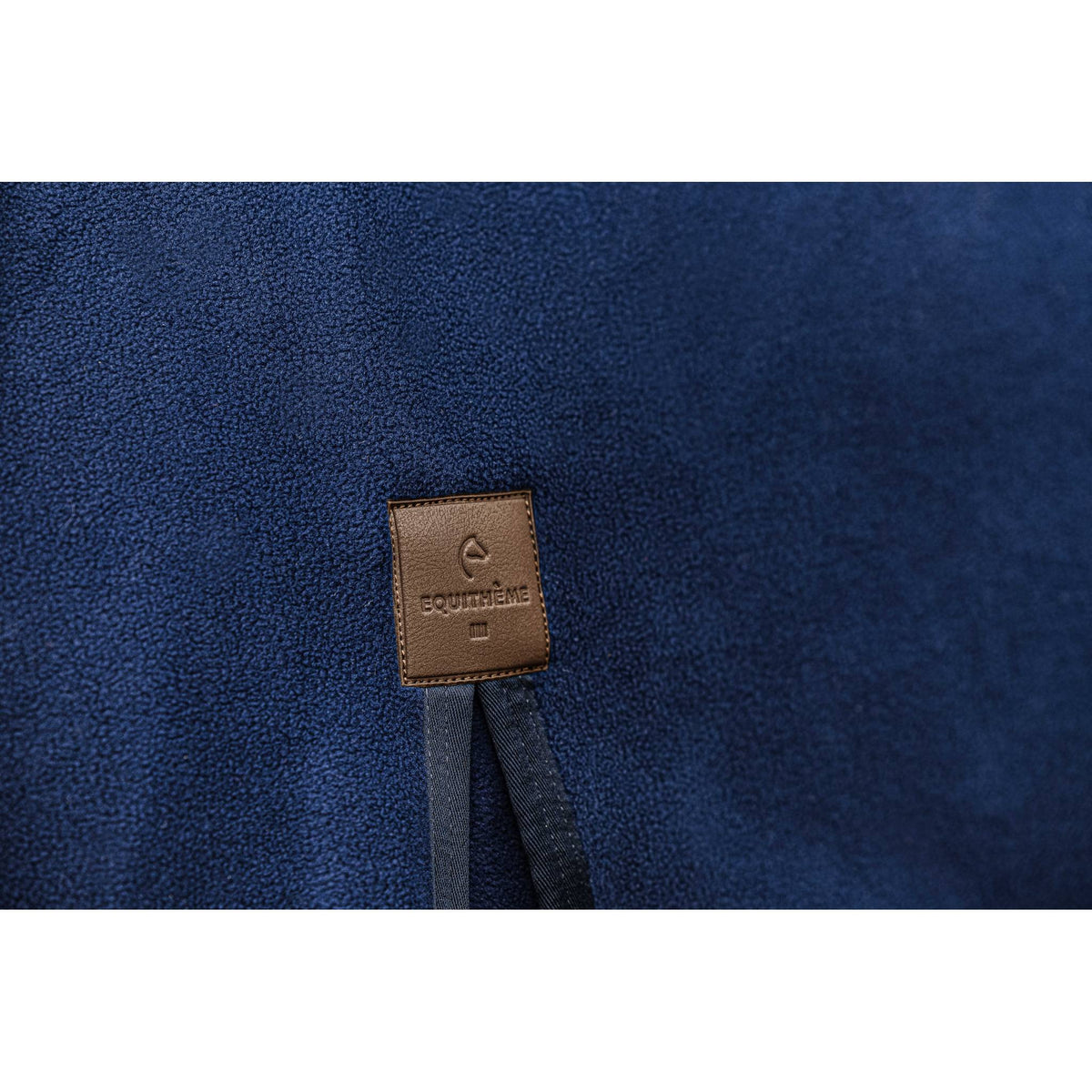 EQUITHÈME Vague Fleece Sheet - Navy blue - 400349063_ambi_6