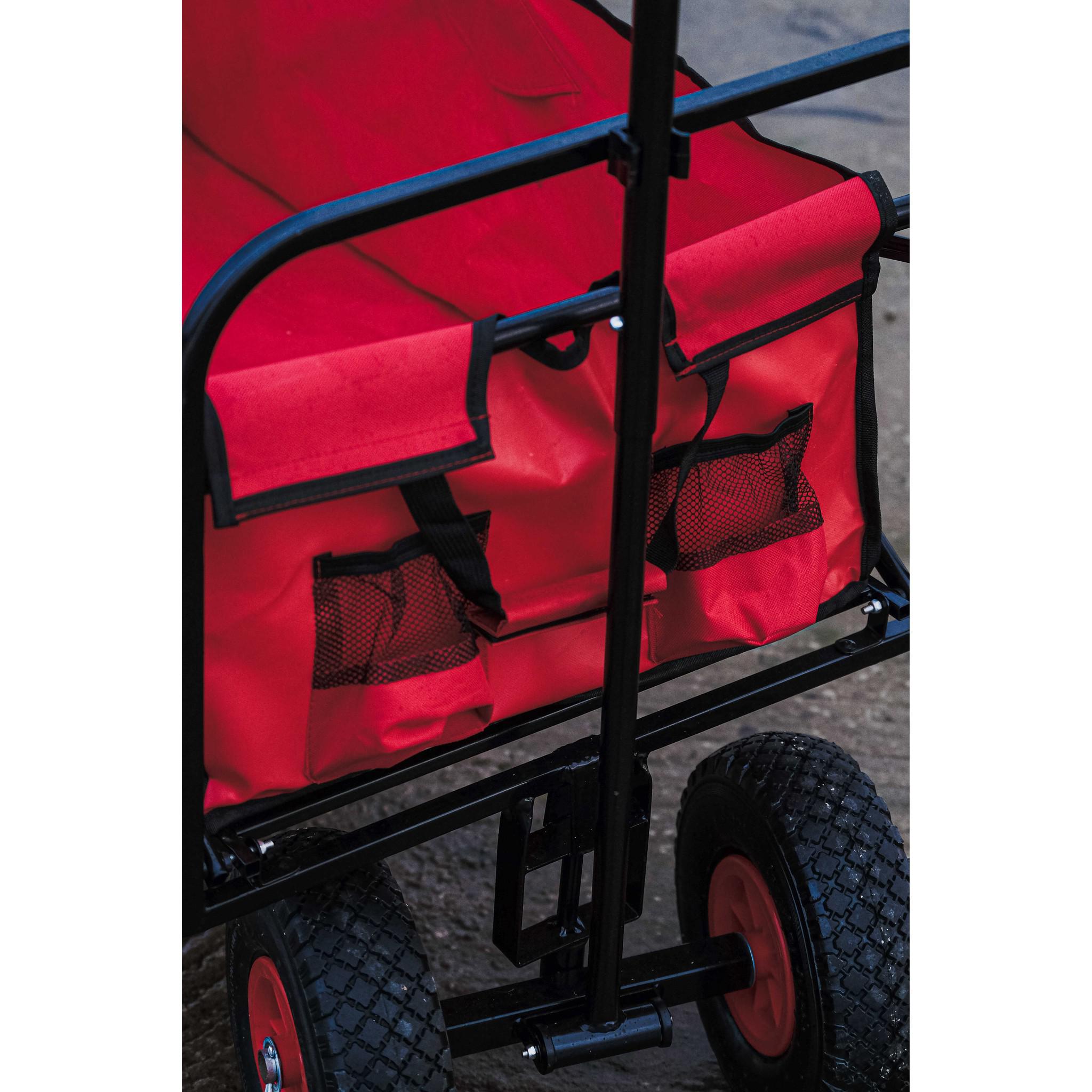 Hippo-Tonic 4-wheel Stable Cart Red 704245003