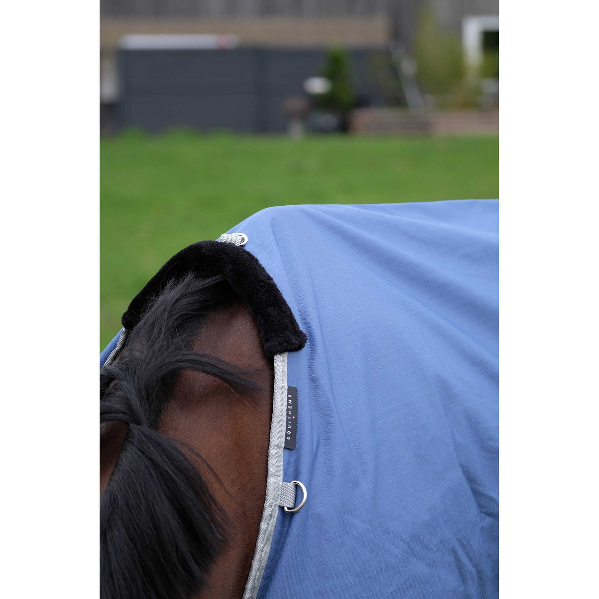 EQUITHÈME Tyrex 600D Recycled Blanket - Standard - Navy blue - 400748066_zoom_4
