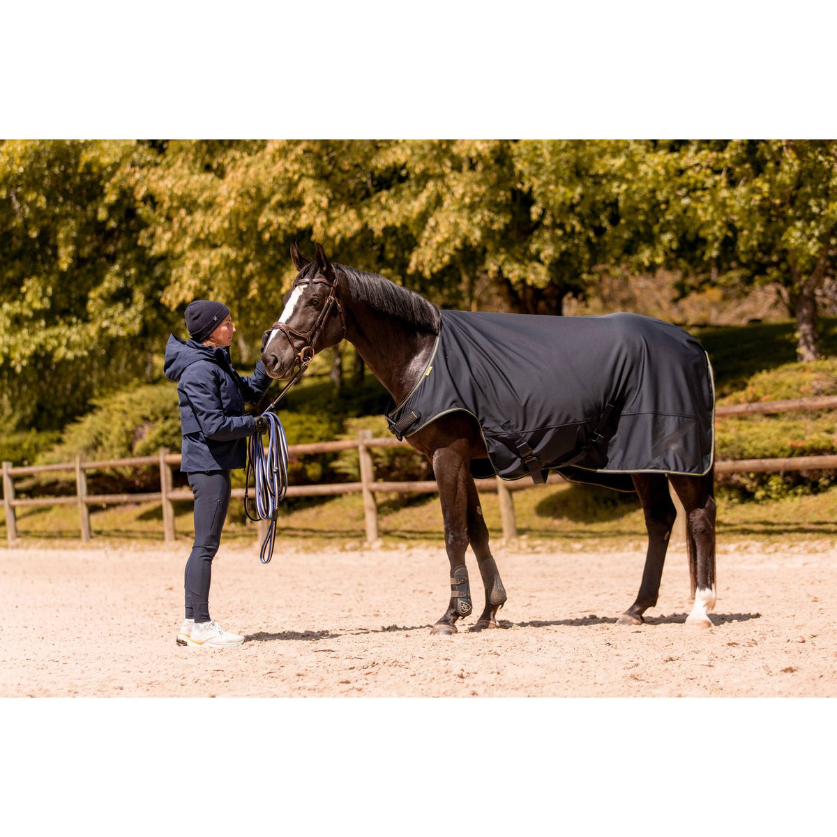 K by EQUITHÈME K-Eros Softshell Walking Shirt - Navy blue - 400884763_ambi_1