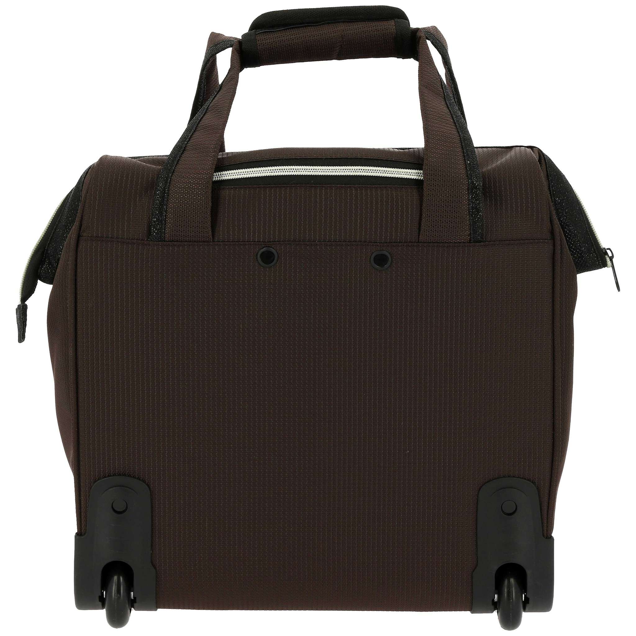 EQUITHÈME Grooming Bag with Wheels Brown 700018004