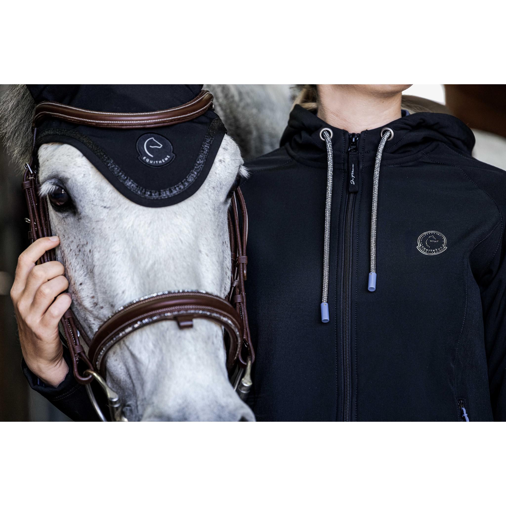 Je t’aime EQUITHÈME Victoria Softshell Jacket - Ladies Black 963222022