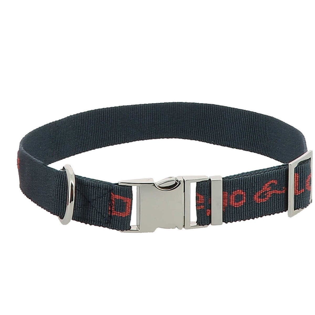 Diego & Louna Nylon Collar - Dark grey - 409251040_packshot_1