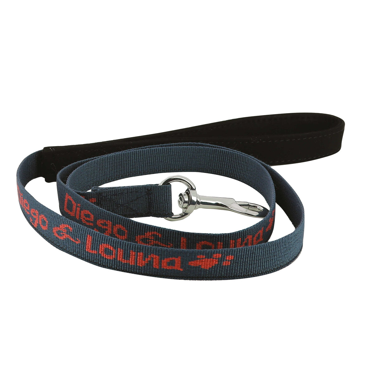 Diego & Louna Nylon Lead Rope - Dark grey - 409350150_packshot_1