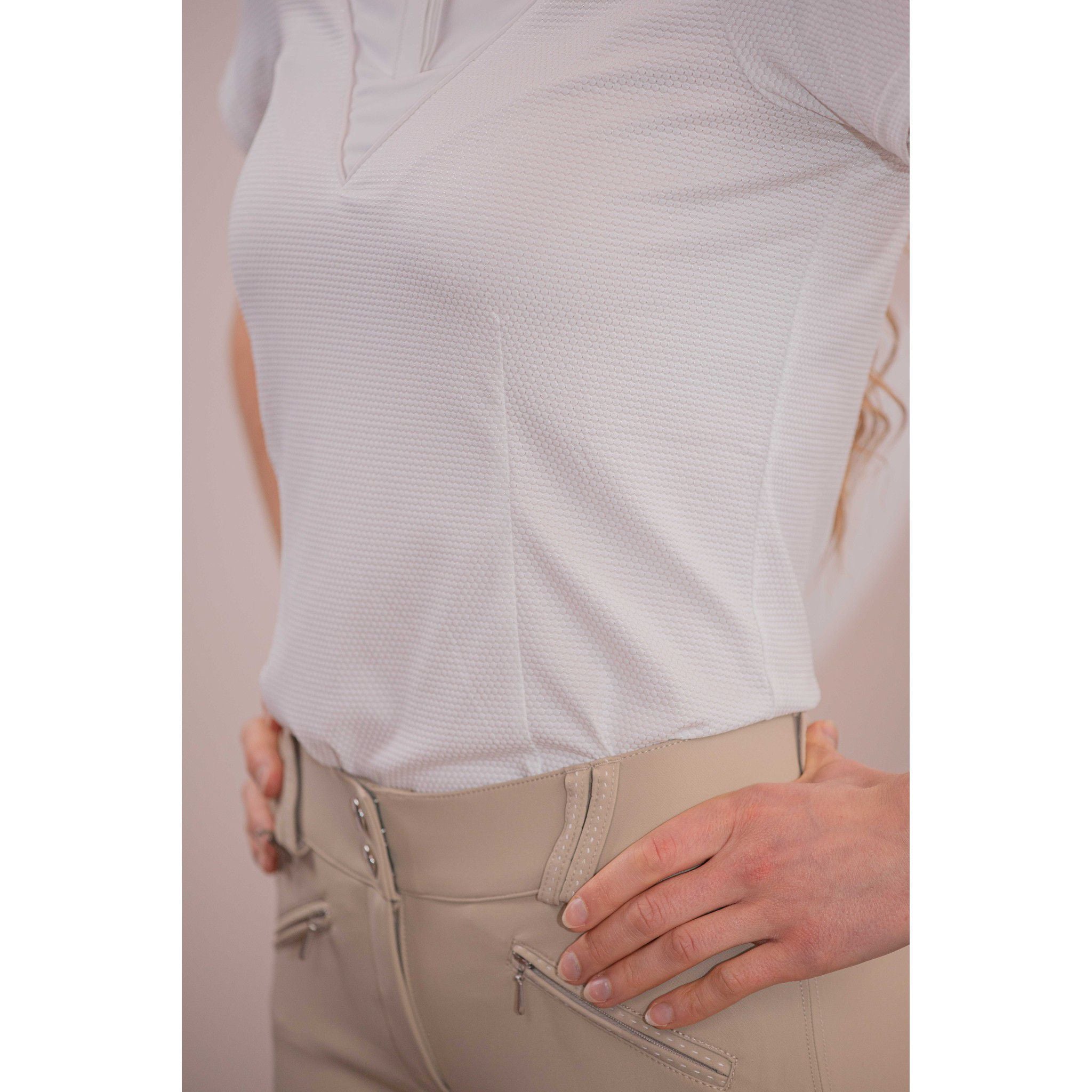 Pénélope Las Honey show polo shirt - Ladies White 987912011