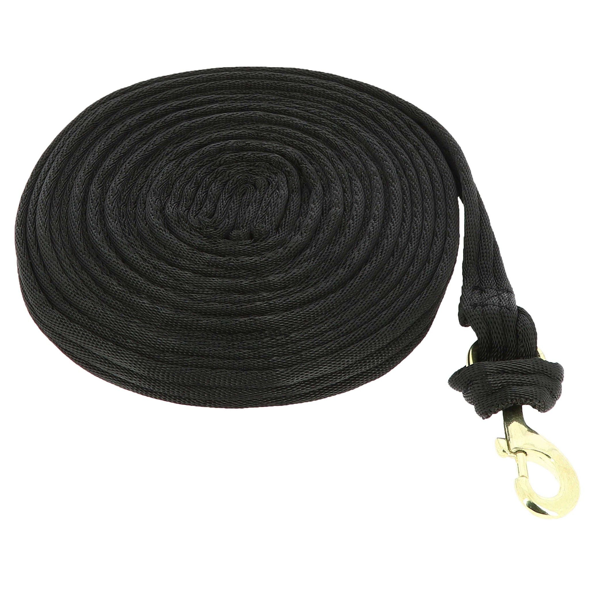 Norton Padded Lunging rein Black 520108002