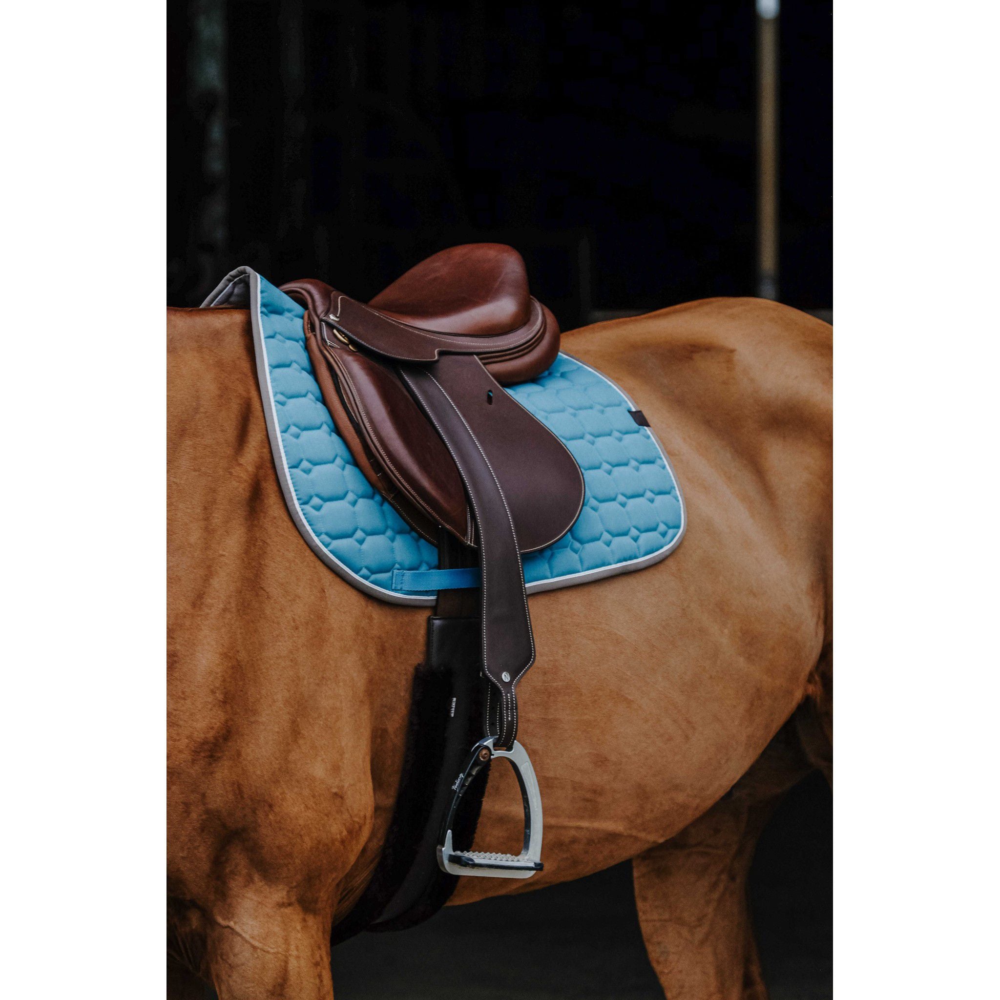 EQUITHÈME Orion saddle pad - All purpose Turquoise 204774017
