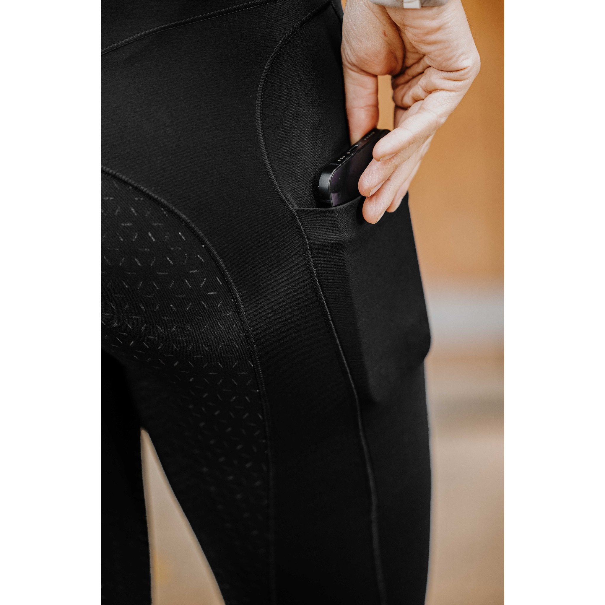 EQUITHÈME Originals Joyce Riding Leggings - Ladies Black 979165236