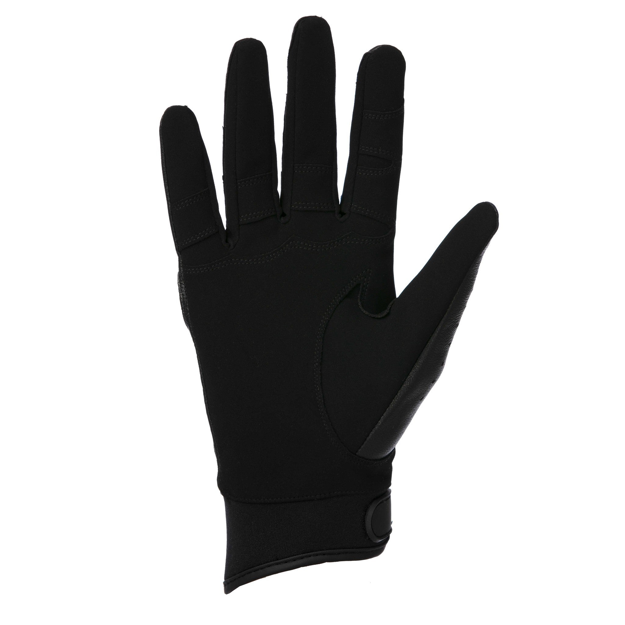 EQUITHÈME Soft Leather Gloves Black 930325023