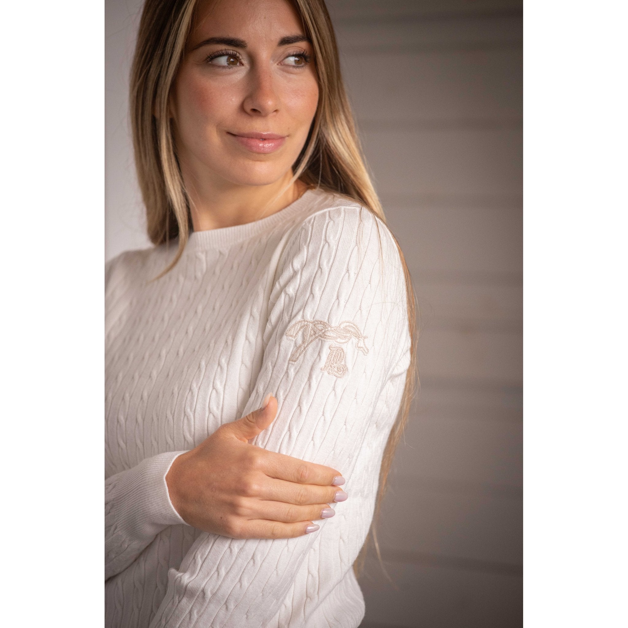 Penelope Virginia Sweater - Women's Ecru - 966000501_ambi_2