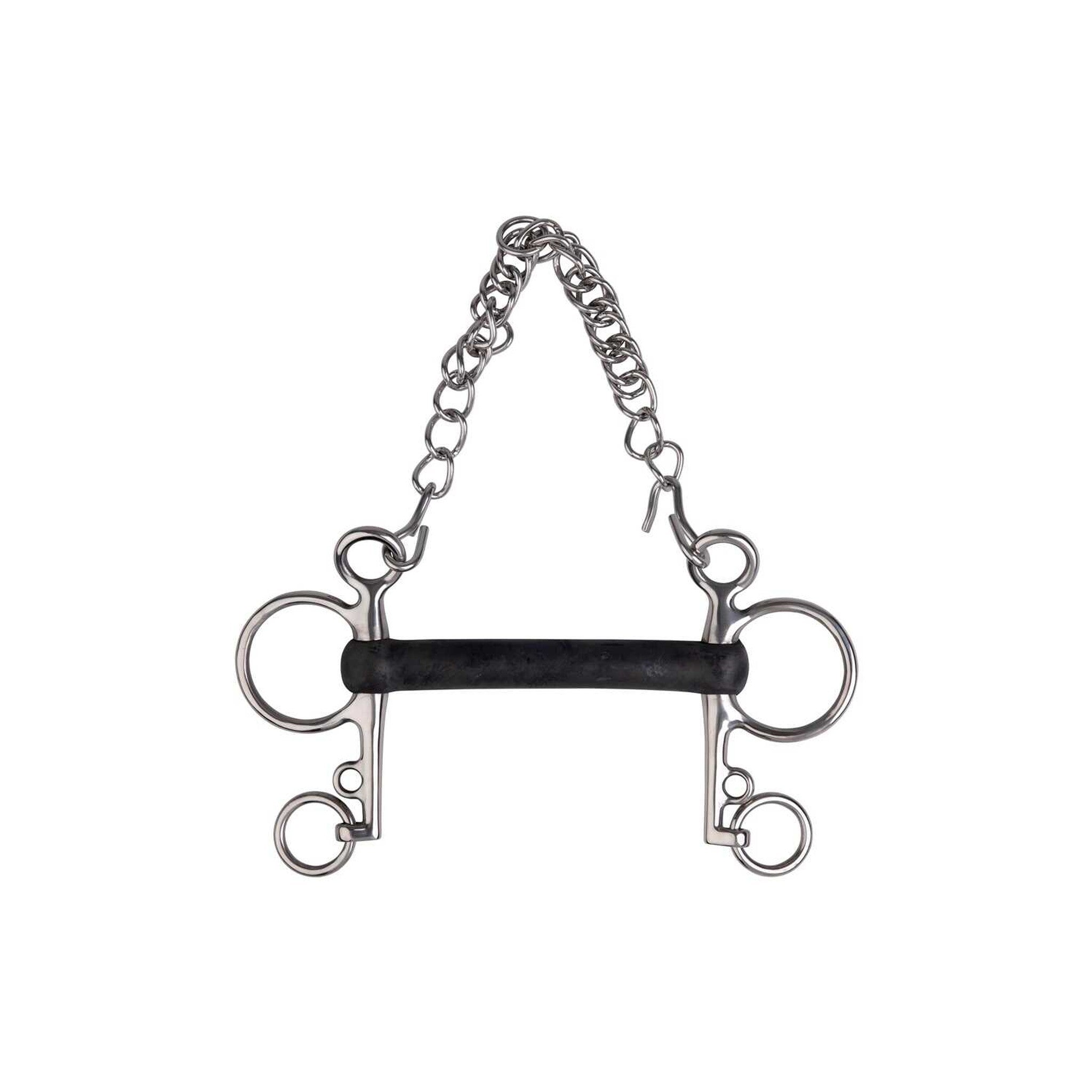 Metalab straight rubber Pelham bit 590148135