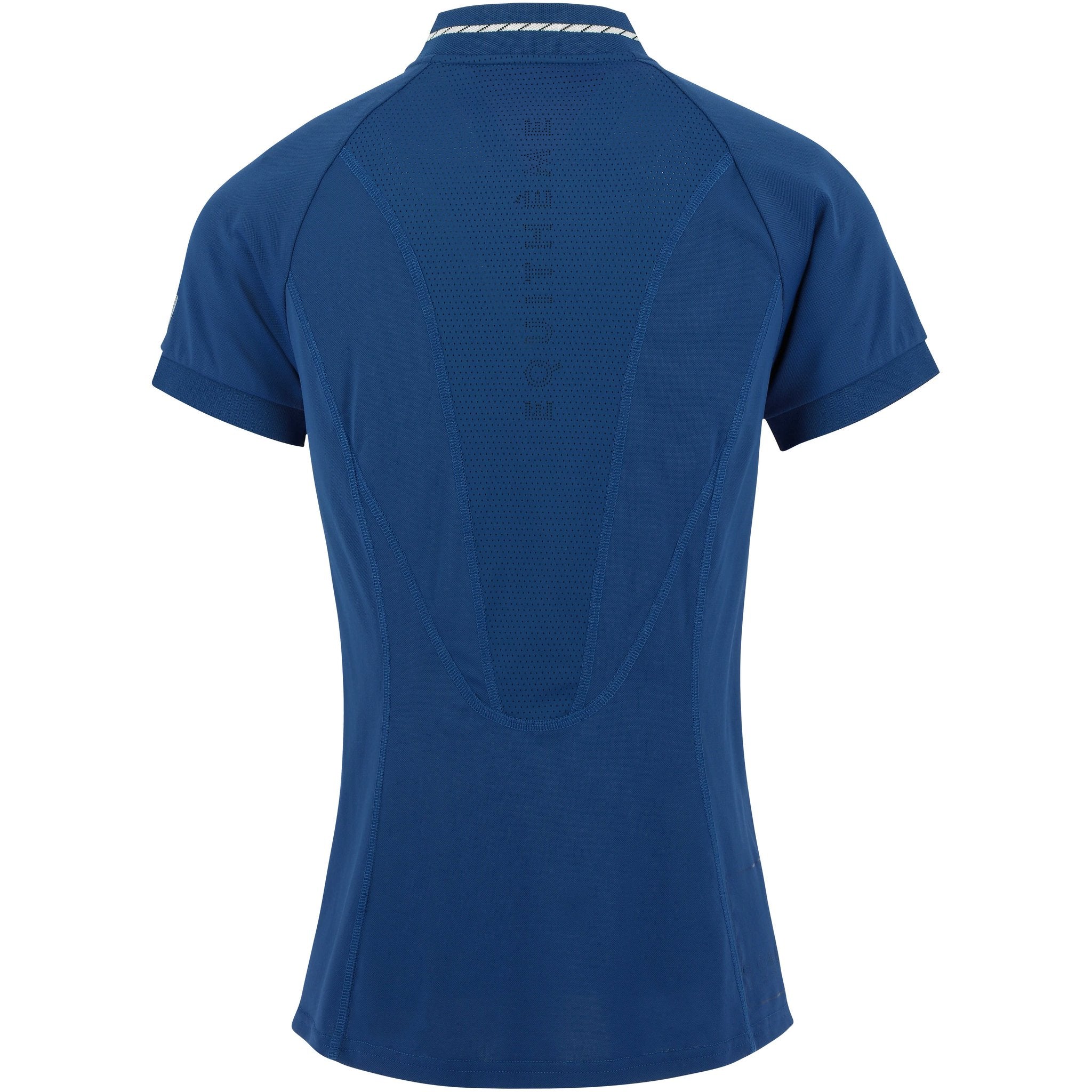 EQUITHÈME Elodie Polo Shirt - Women - Blue - 962086064_packshot_3