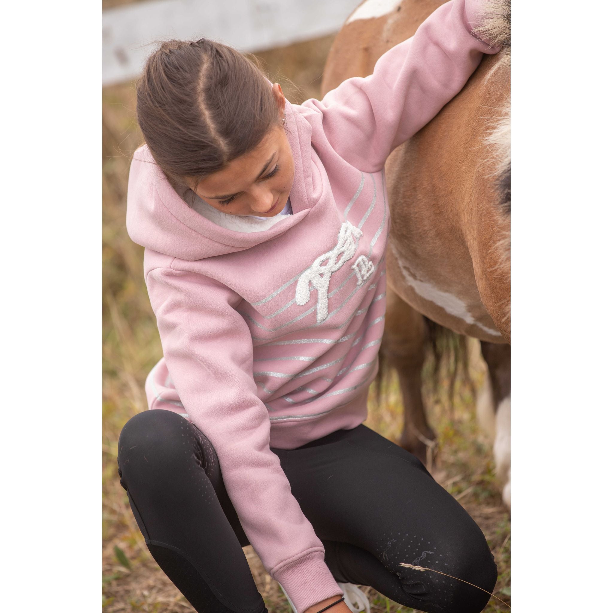Eden by Pénélope Ikona Sweatshirt - Kids Pink - 980305310_ambi_3