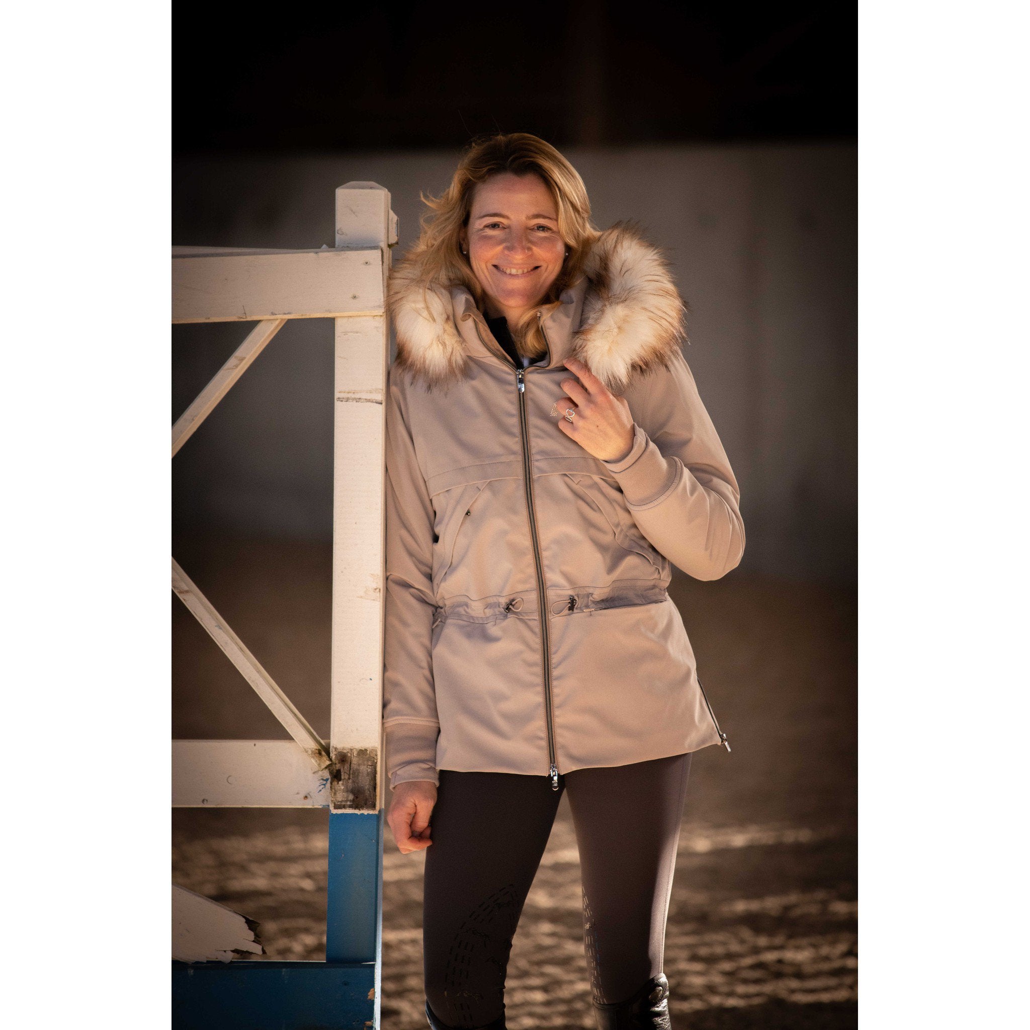 Pénélope Steppy Parka - Ladies Taupe 978824271