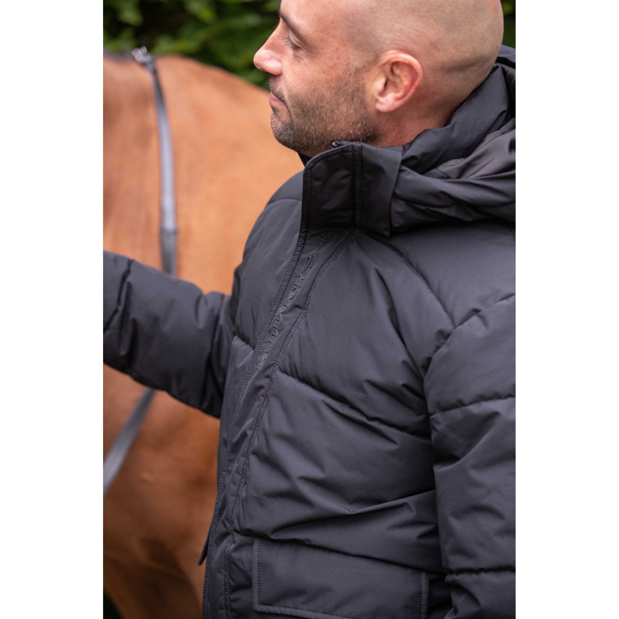 Paddock Sports Auteuil Padded Jacket - Adult Black 978018021