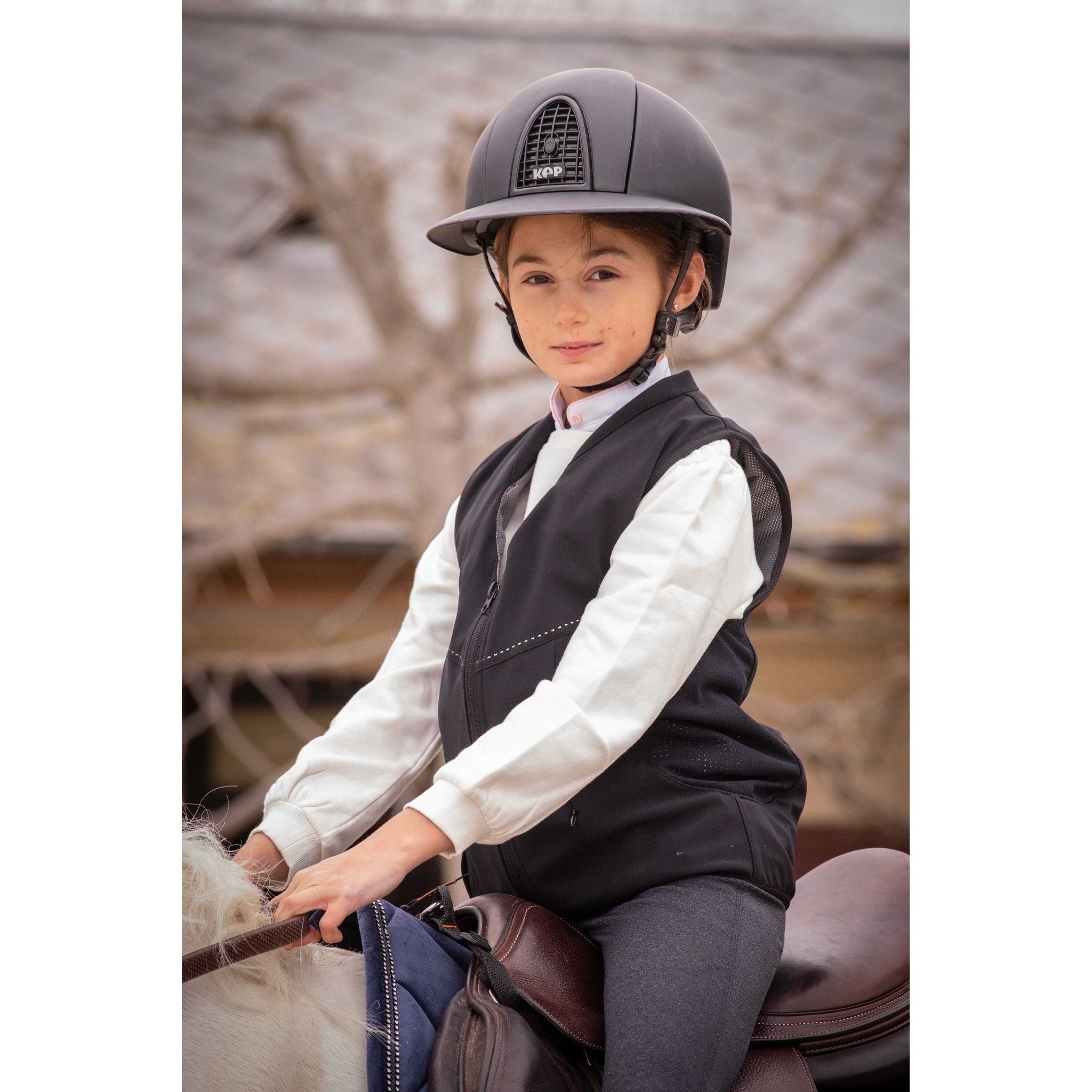 PENELOPE "Airlight 2" Junior Airbag Vest by Freejump Black 991919002