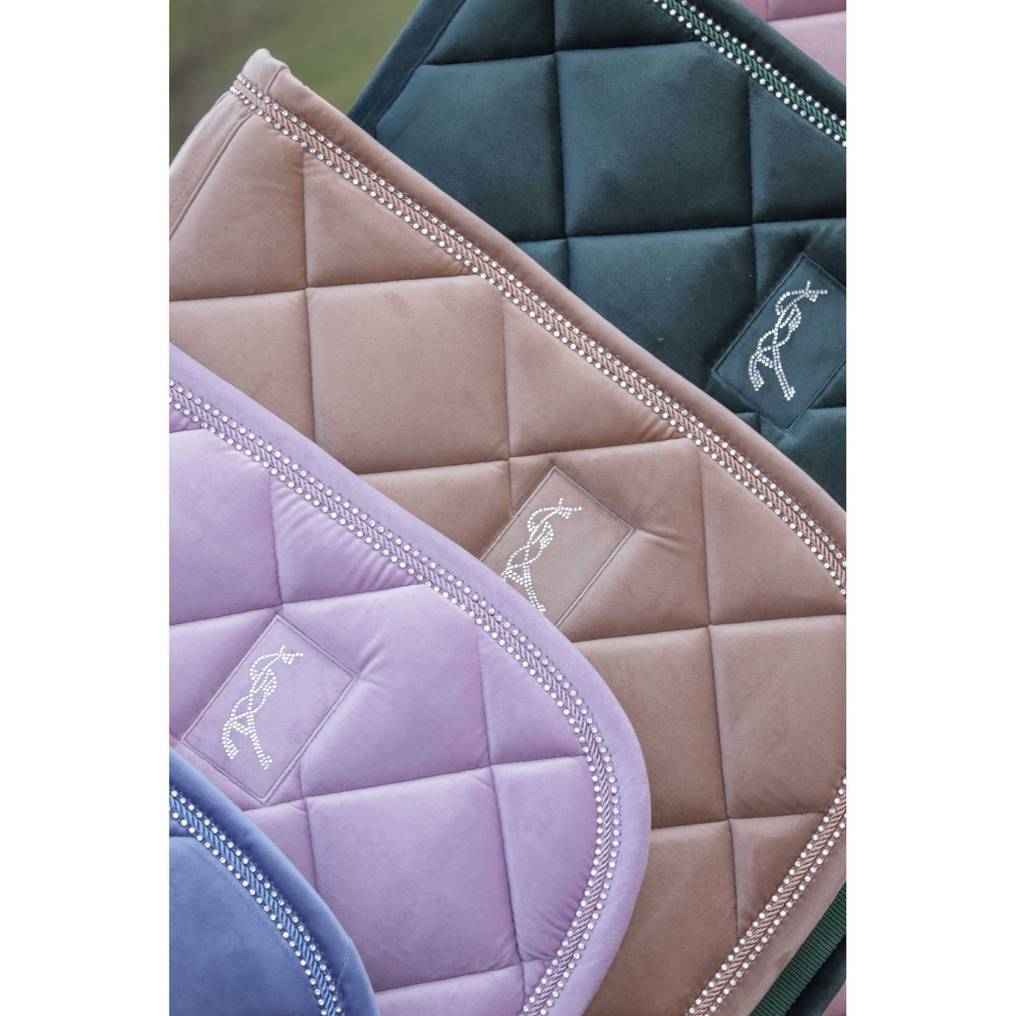 Pénélope New Strass Saddle pad - All purpose Dark green 204841009