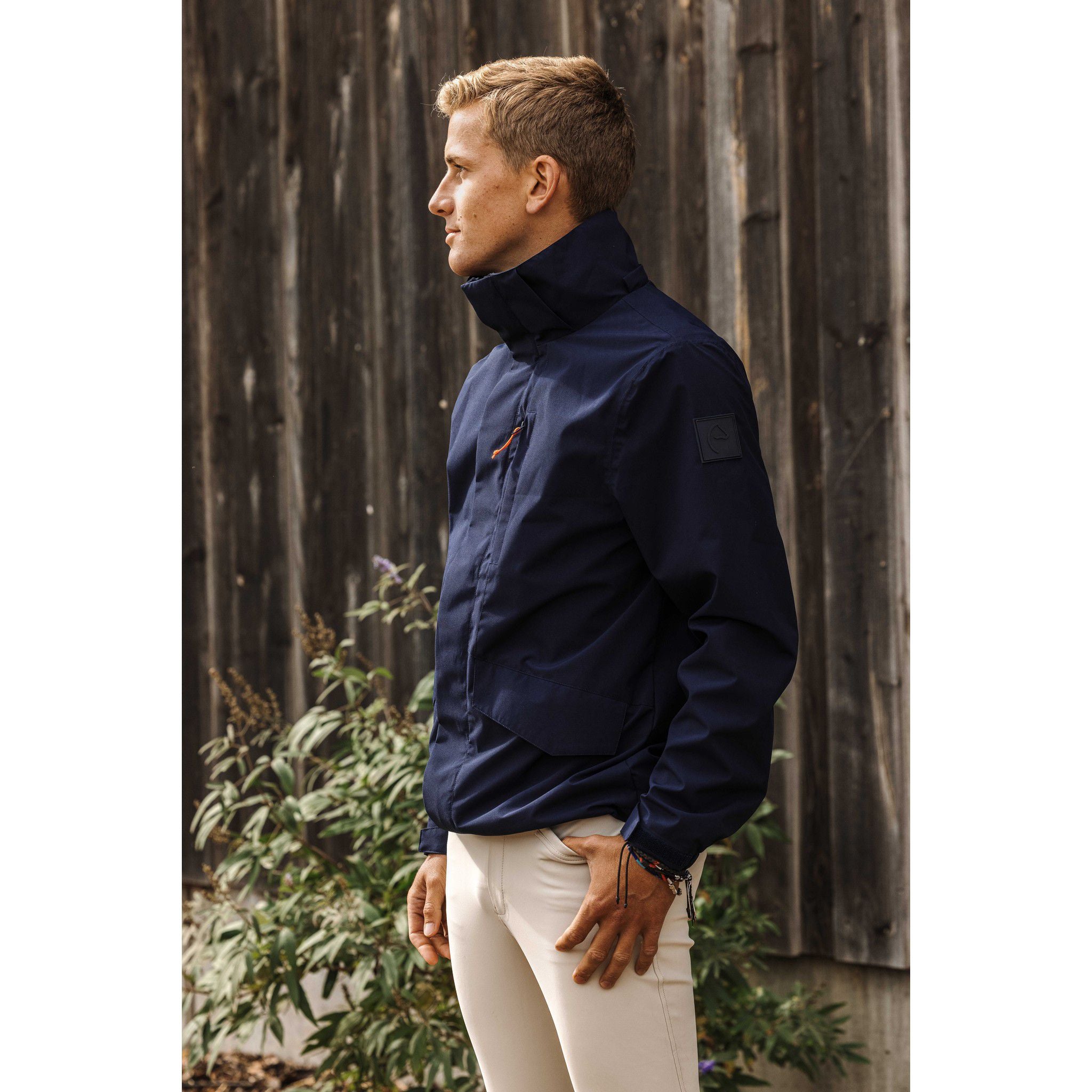 EQUITHÈME Aaron Jacket - Men Navy blue 978114073