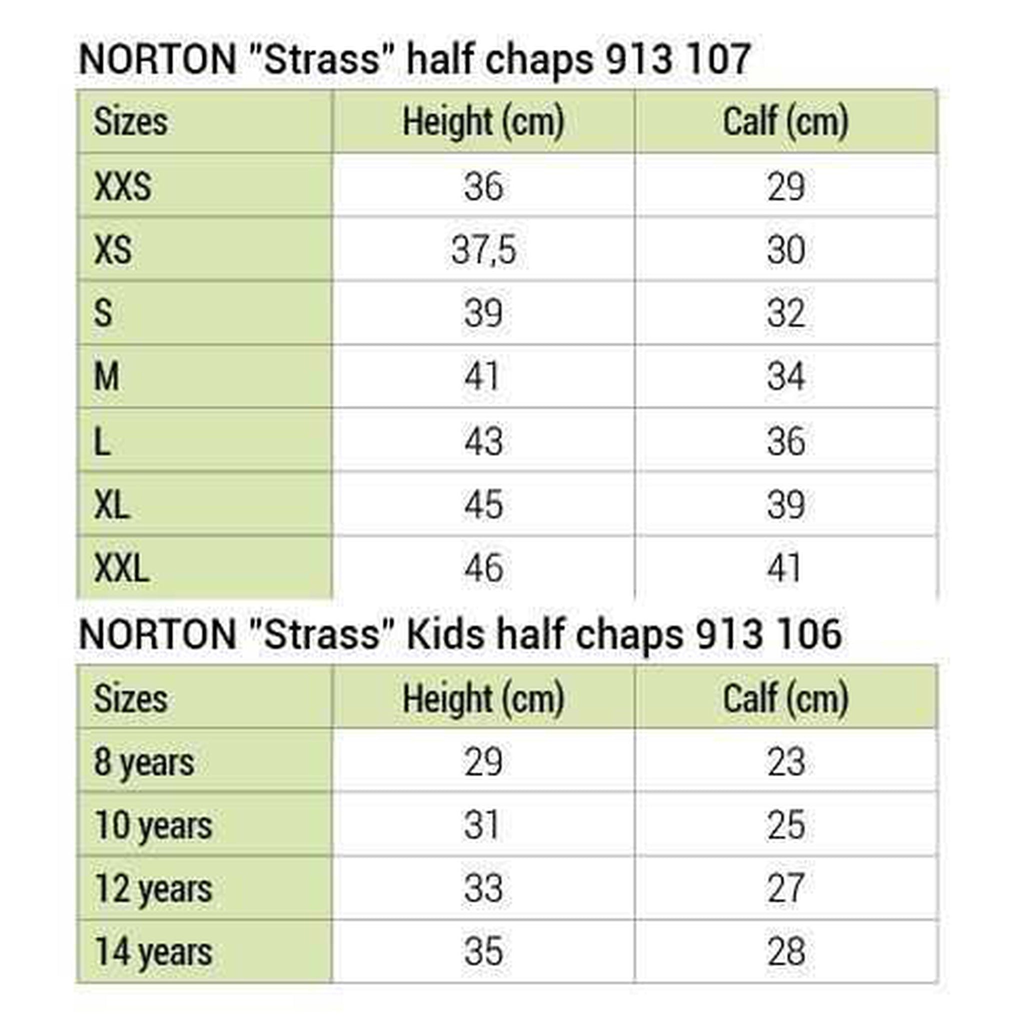 Norton Strass half-chaps - Children Black 913106214