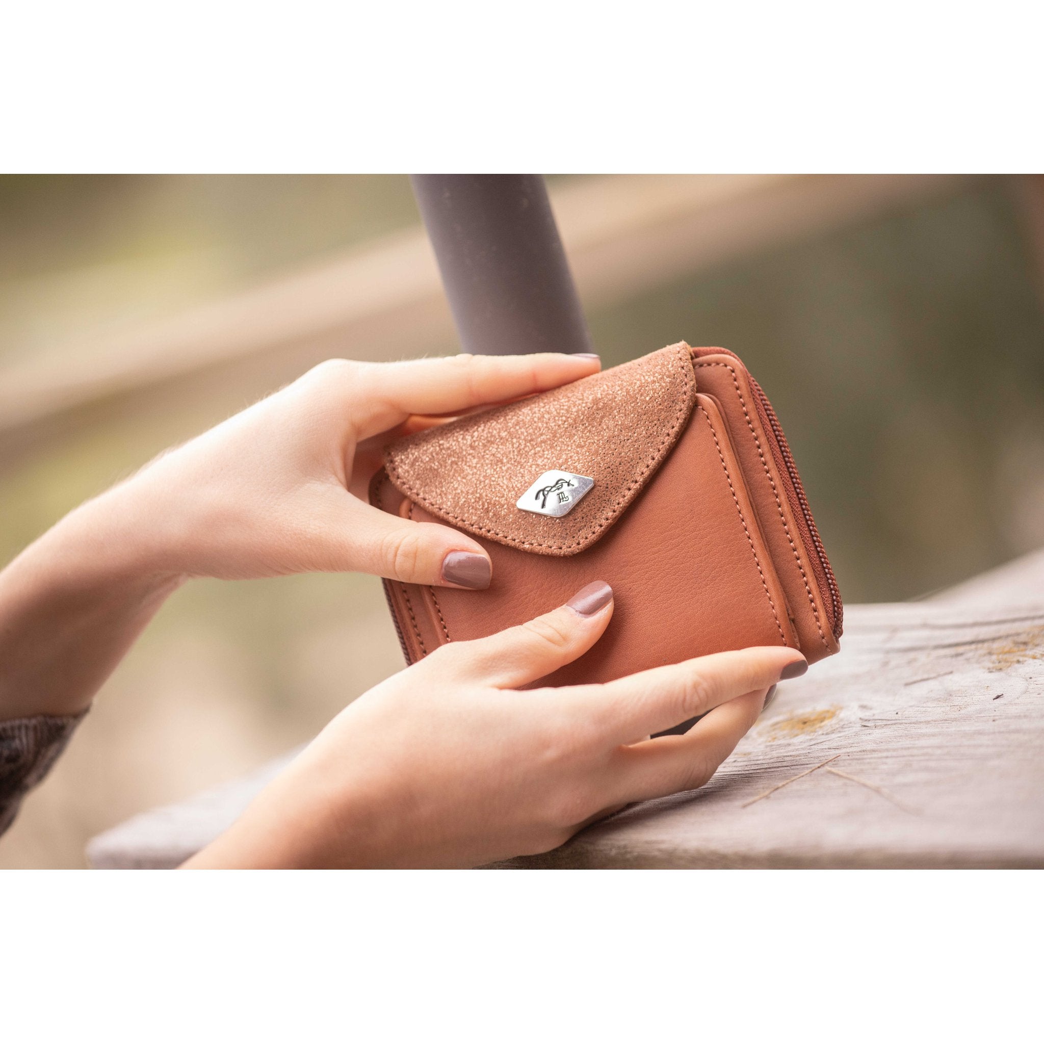 Penelope Clémence Leather Wallet Cognac - 936024014_zoom_3
