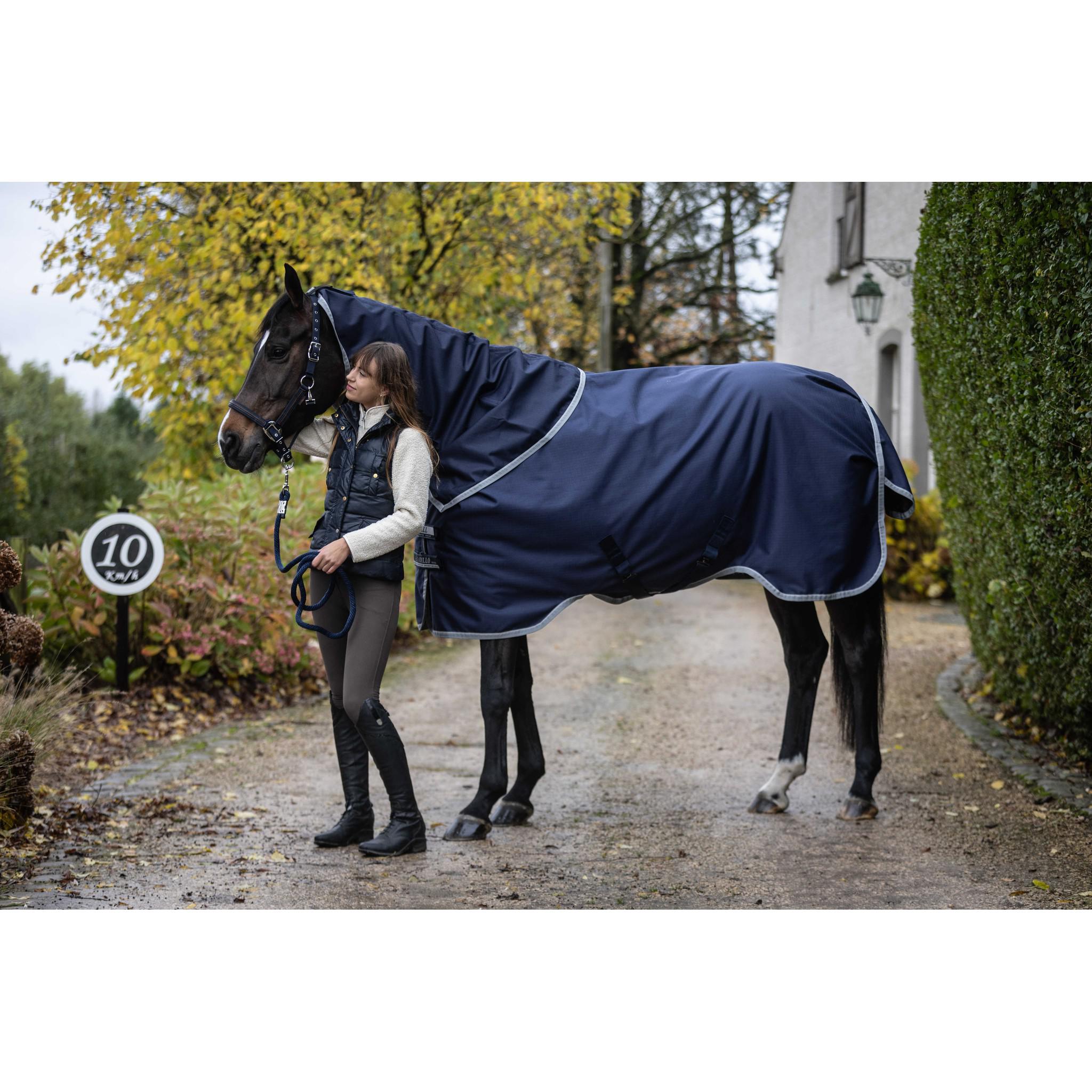 Lami-Cell Armadillo 1200D Turnout Sheet Navy blue/grey 400867063