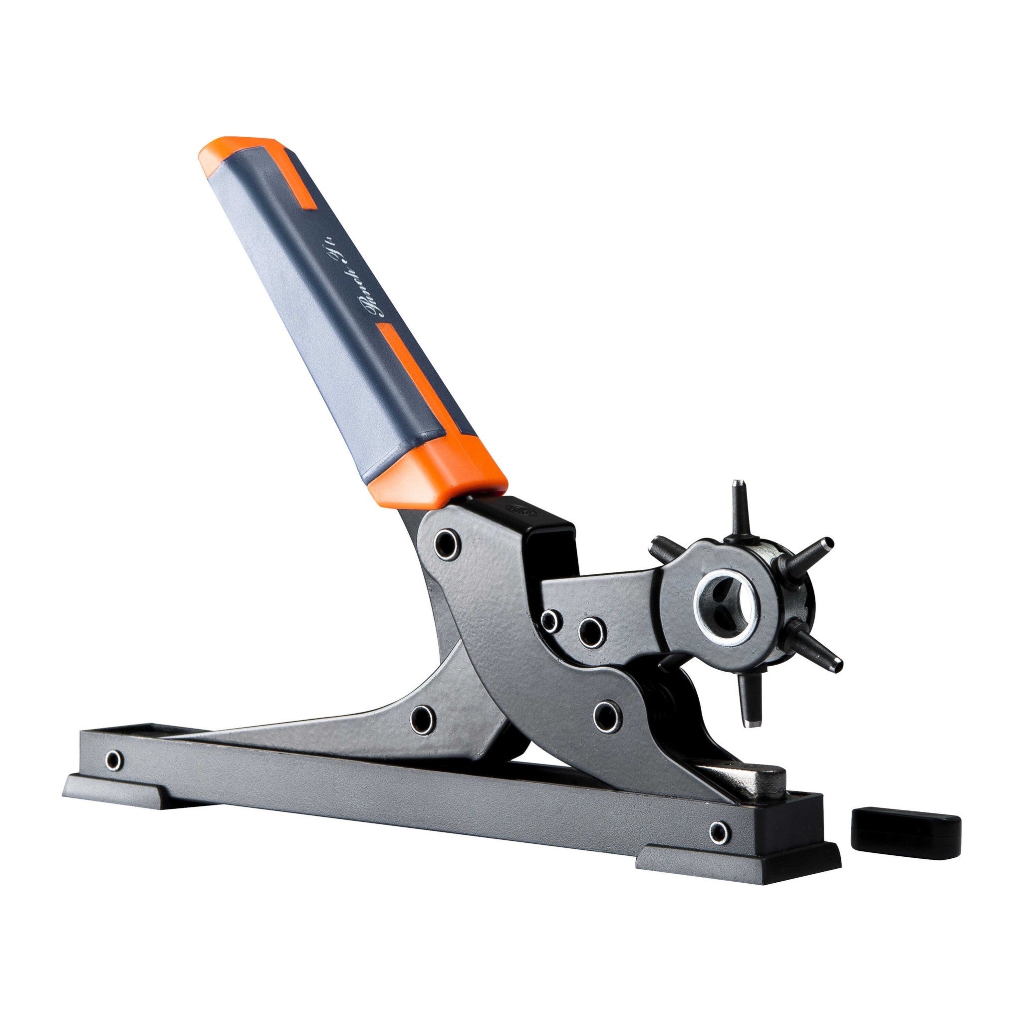 Hippo-Tonic Tabletop Hole punch Black 700426