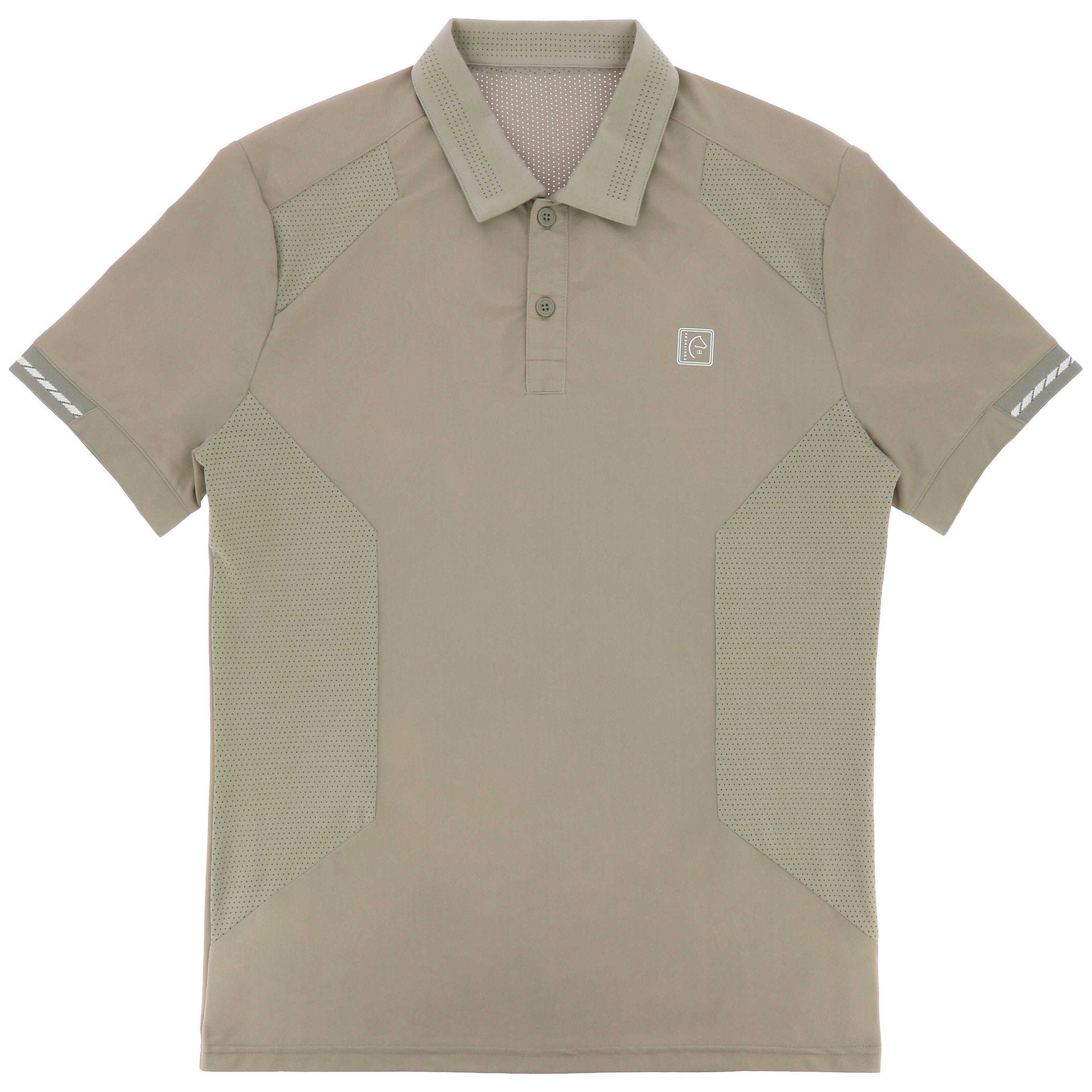 EQUITHÈME Eric Polo Shirt - Men Taupe 962088273