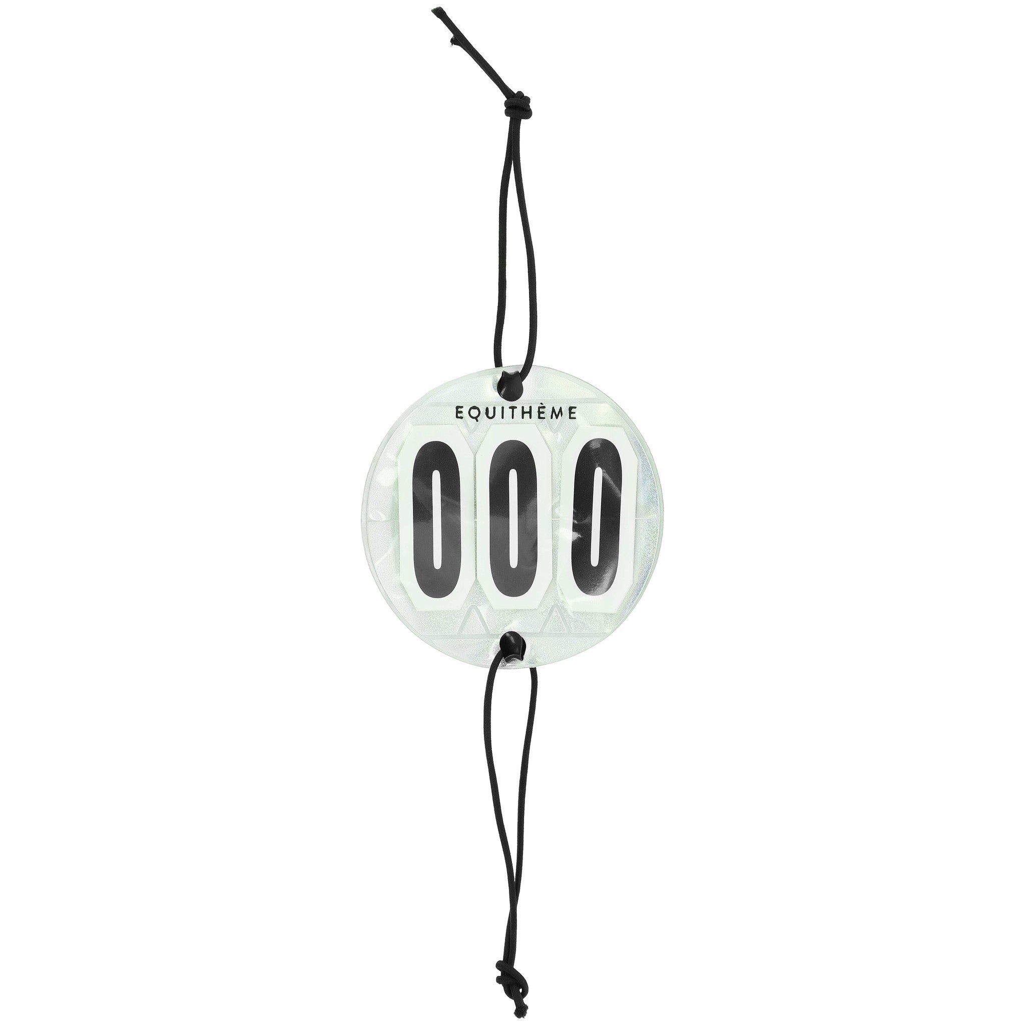 EQUITHÈME Glitter Starting Number Silvery 904168001