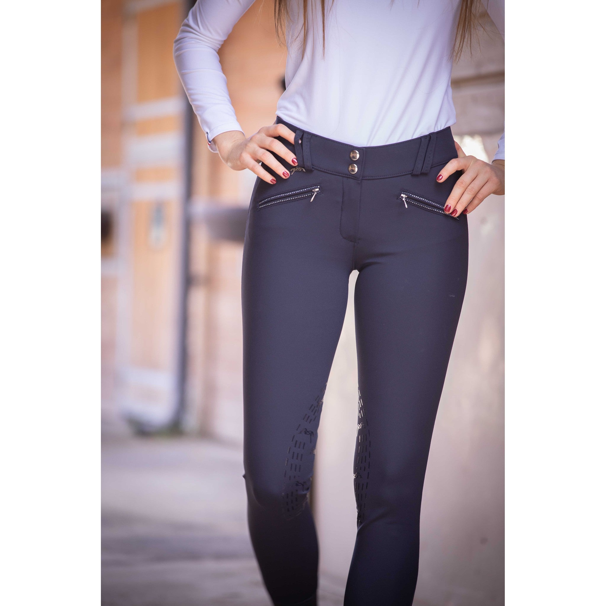 Pénélope Rocky Stone Breeches - Ladies Navy blue 979997734