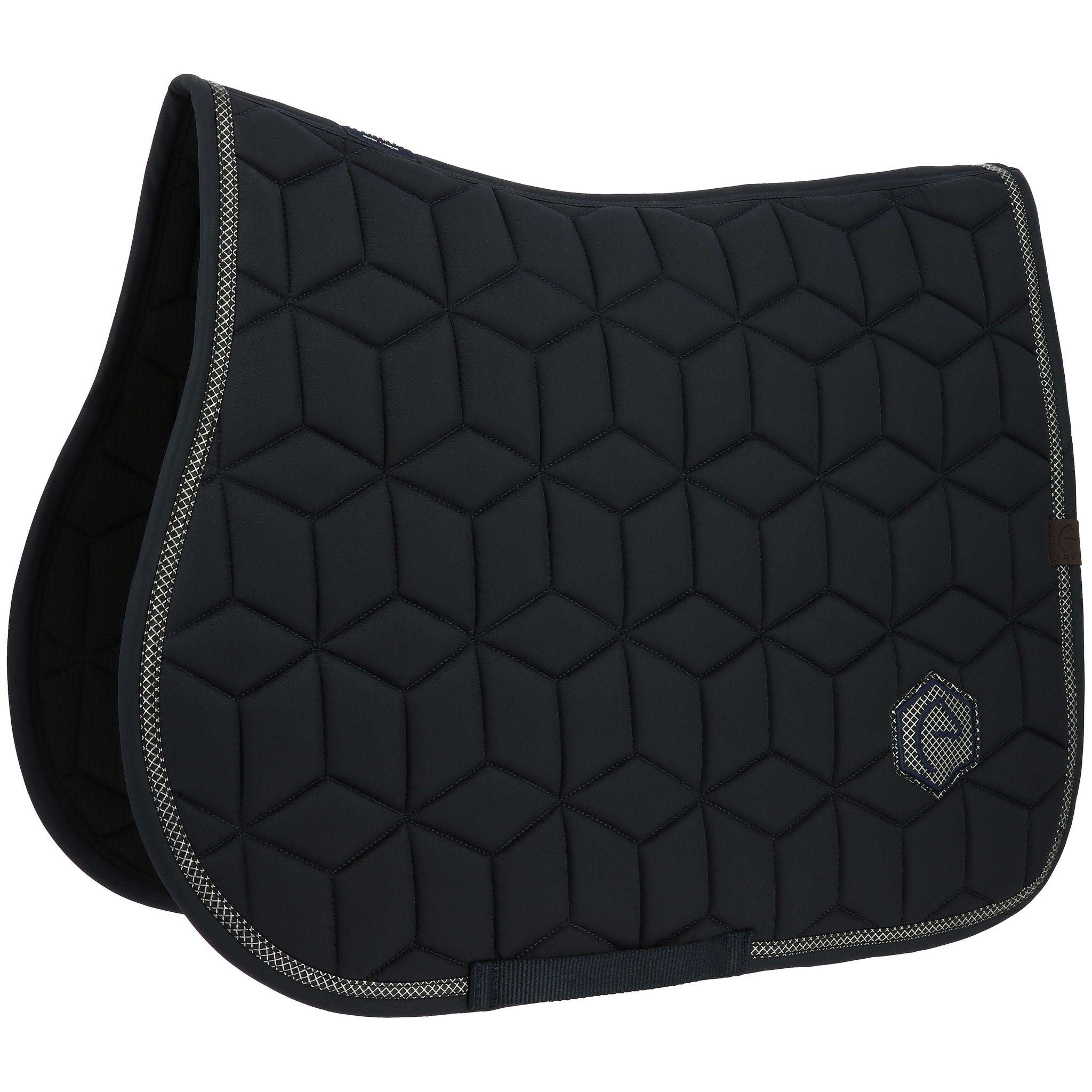 EQUITHÈME Softhex Saddle Pad - All purpose Navy blue 204005007