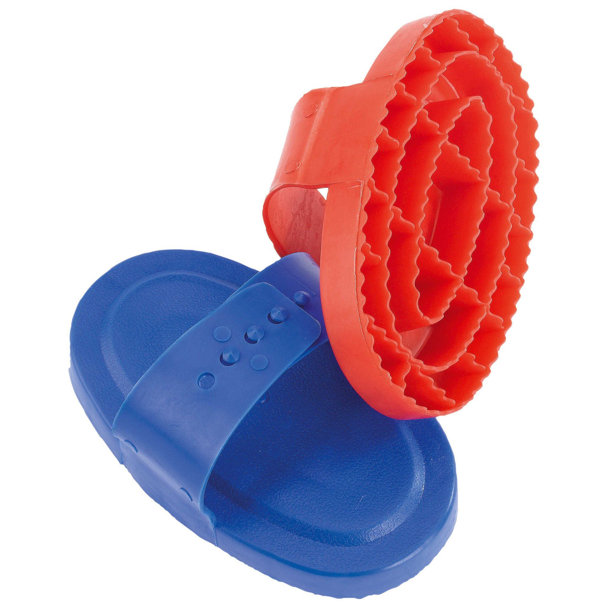 Oval plastic Hippo-Tonic curry comb Multicolour 700022