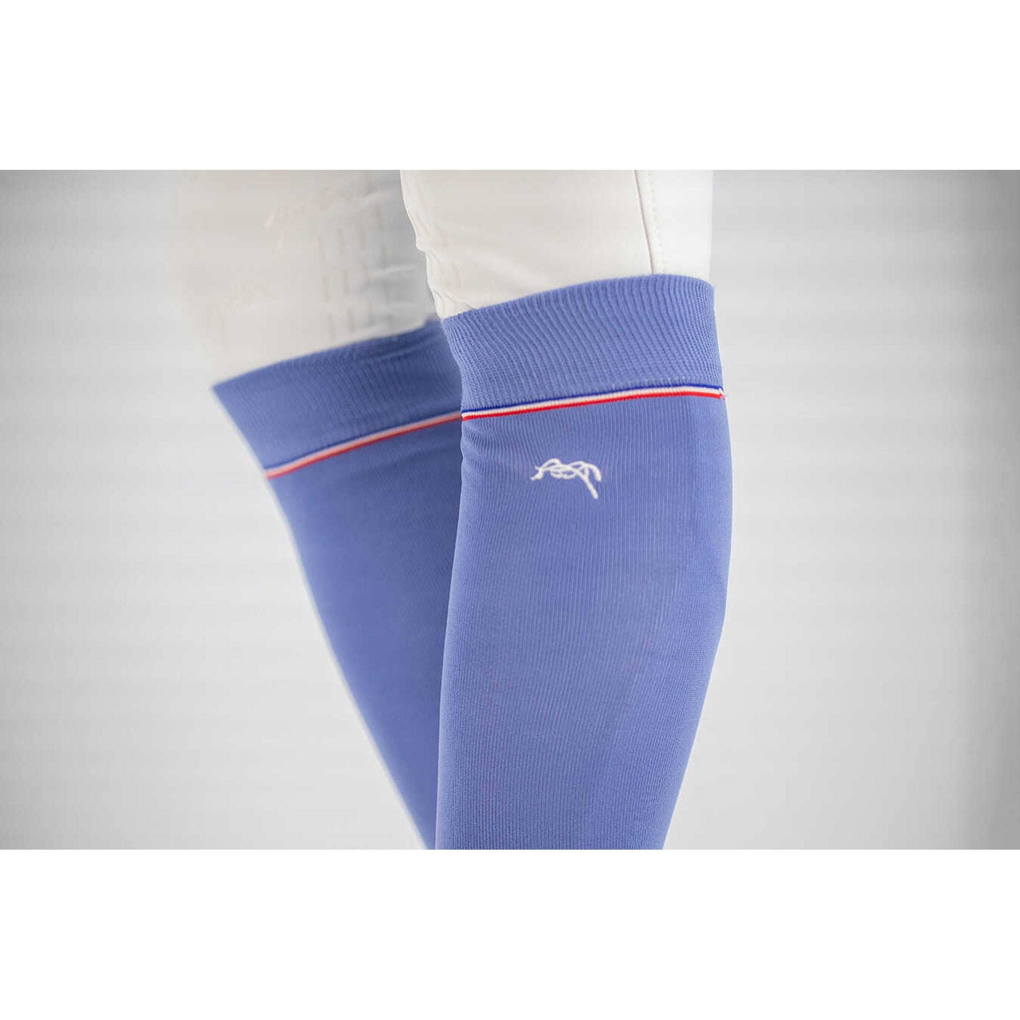 Pénélope Luxe Stripes & Cross socks - Ladies Denim 986803191