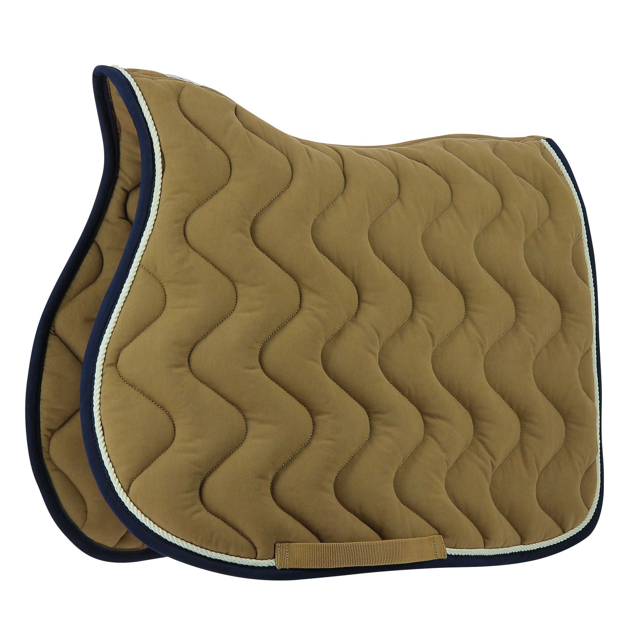 EQUITHÈME Polyfun Saddle pad - All purpose Taupe 204450005