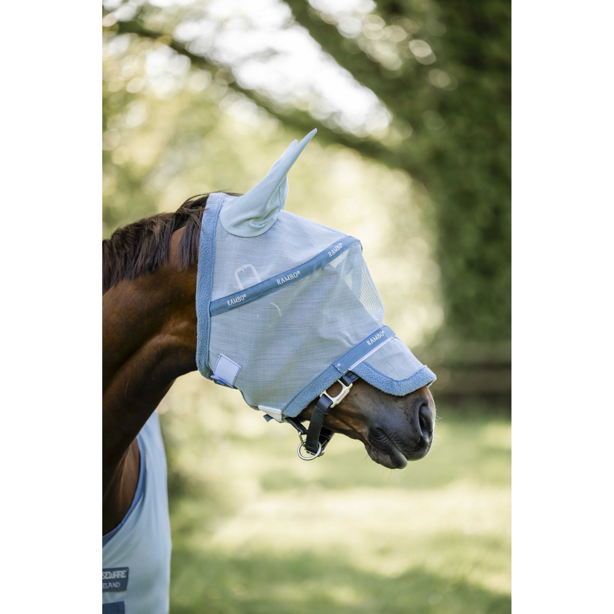 Horseware Rambo Flymask Denim - 423003003_ambi_5