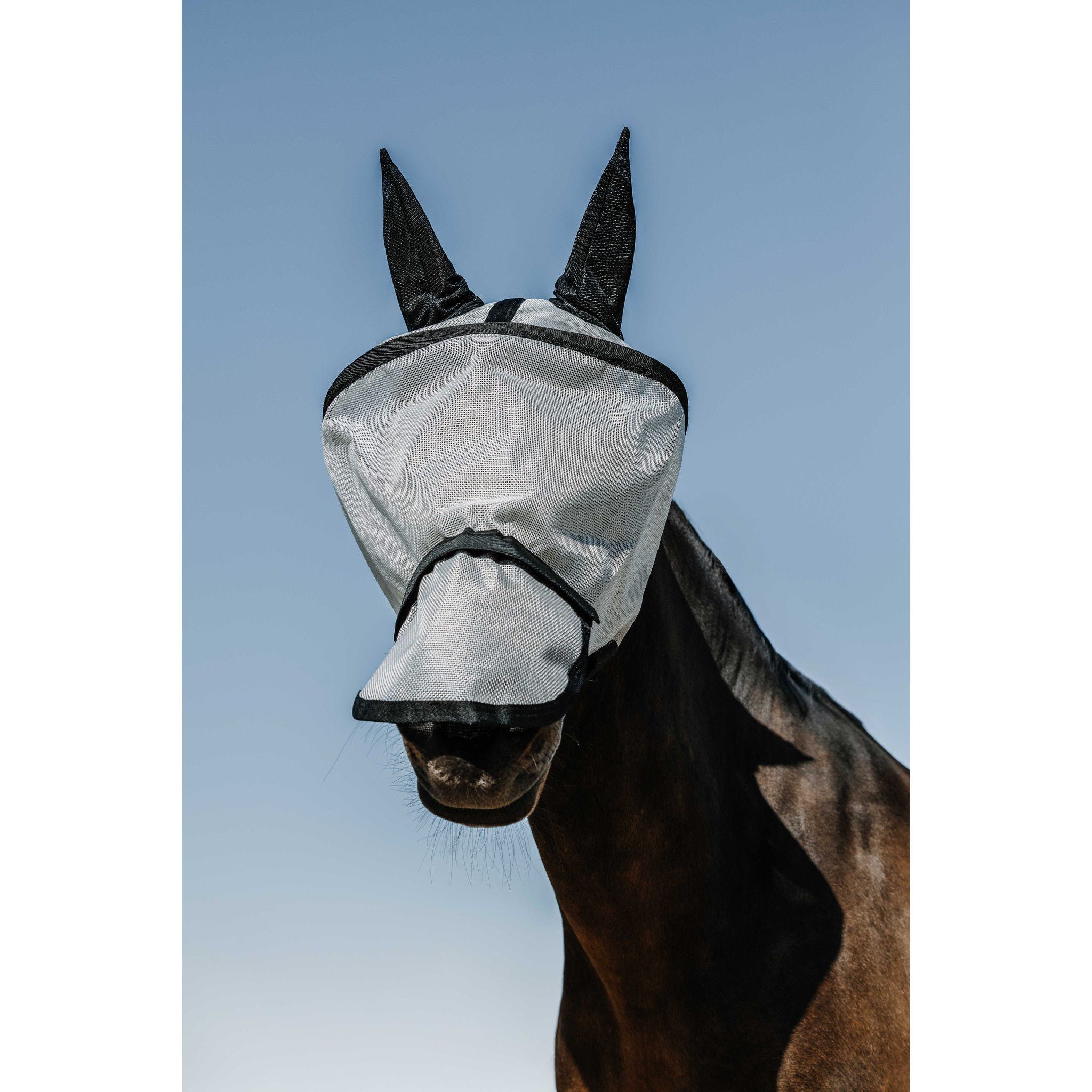 EQUITHÈME Protec UV Protection Fly Mask Silver 306021103