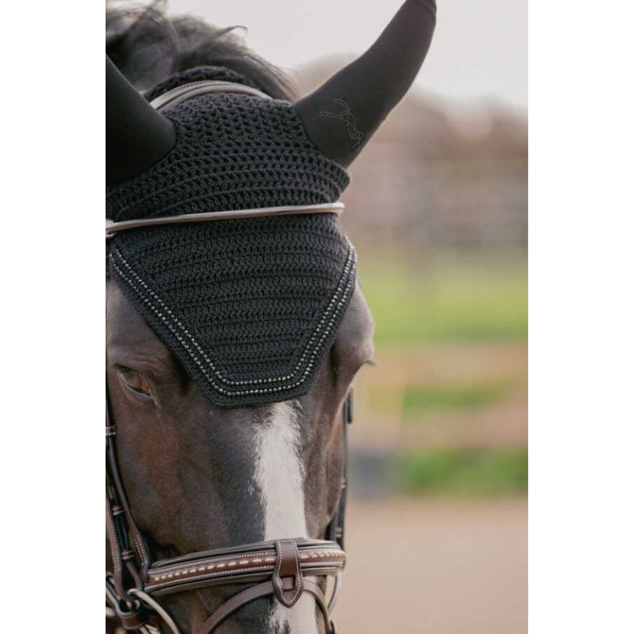 Pénélope Soundless Strass Fly Veil Black 306893002