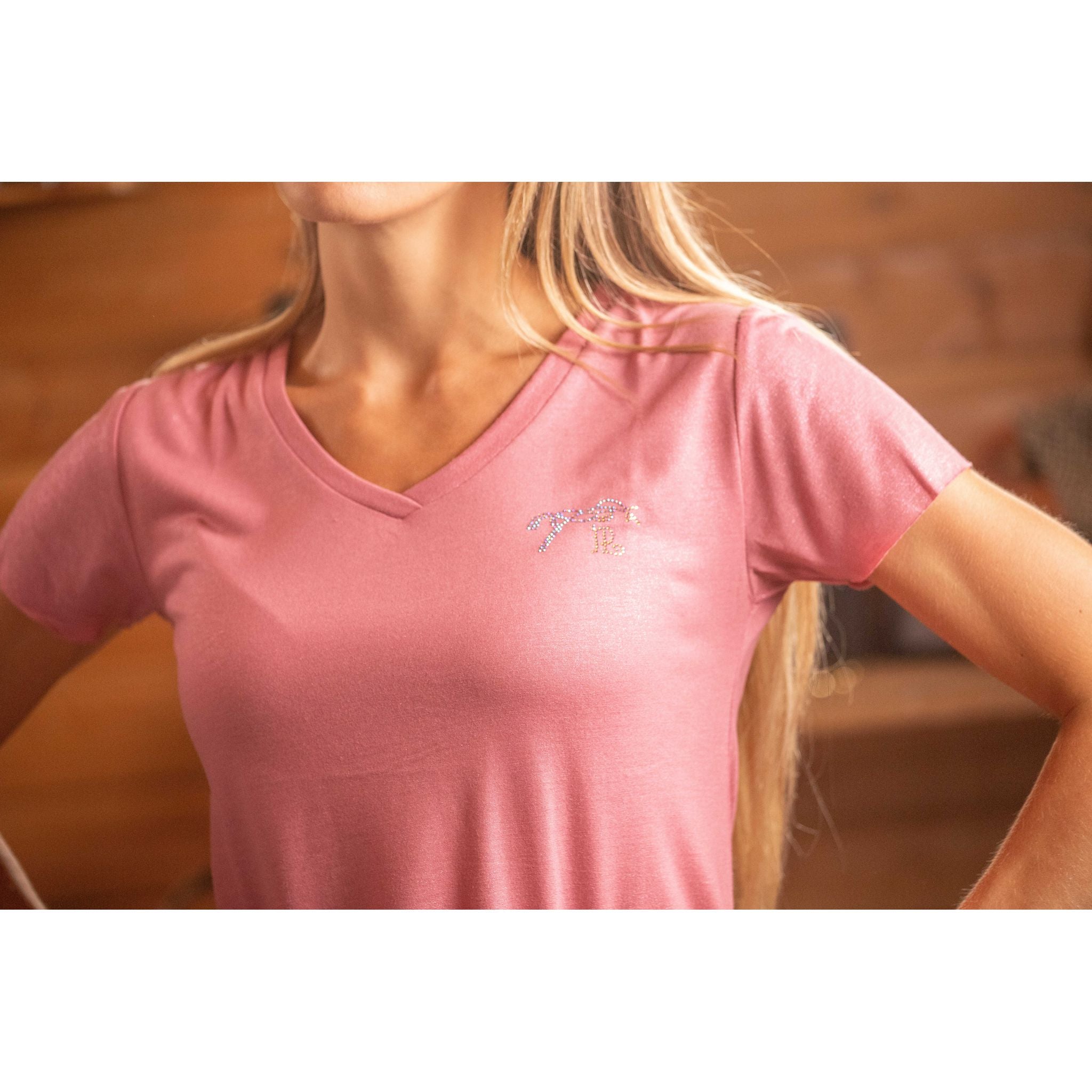 Penelope Juline T-Shirt - Women's Raspberry - 963419350_ambi_3
