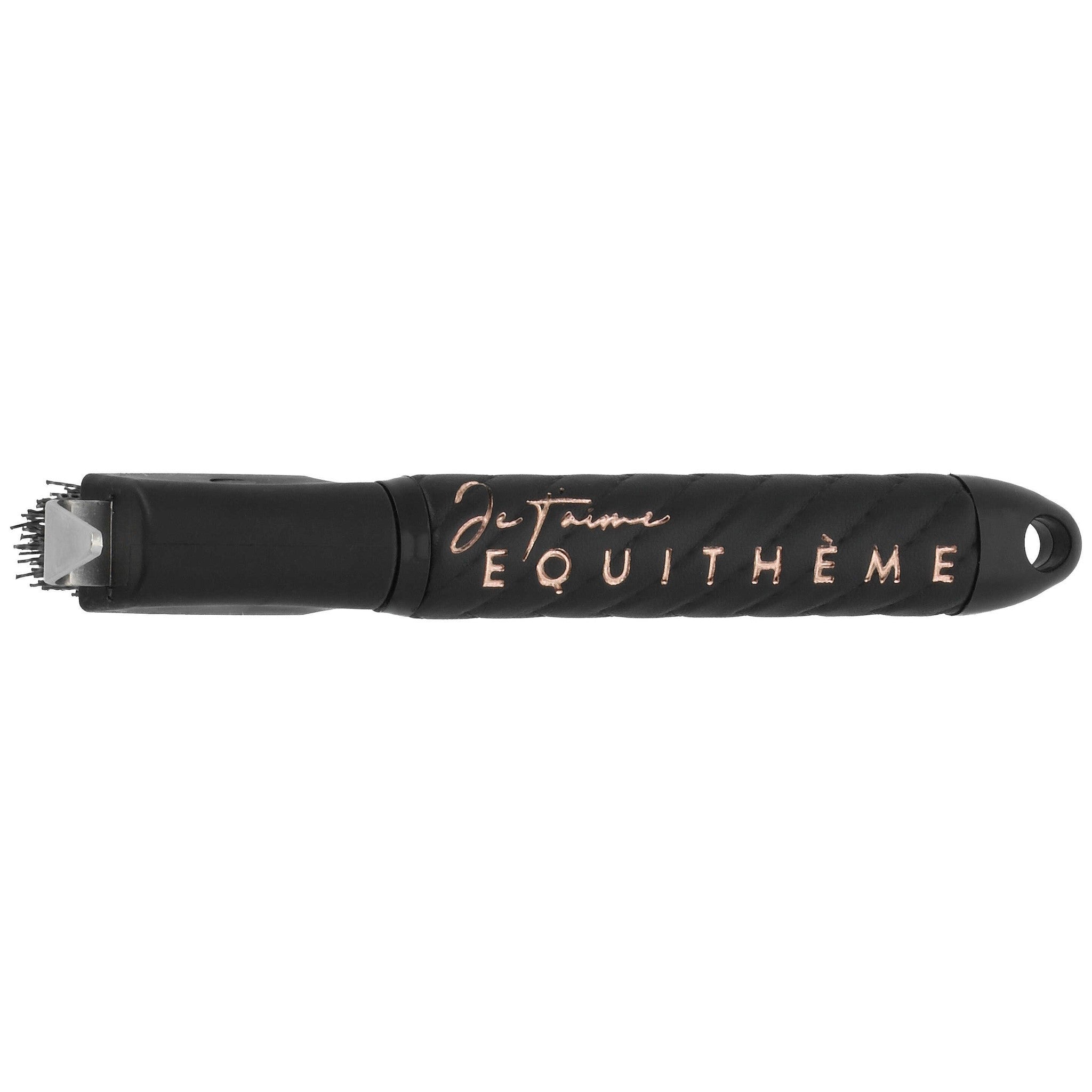 Je t’aime EQUITHÈME Hoof Pick - Limited Edition Black/golden pink 315049002