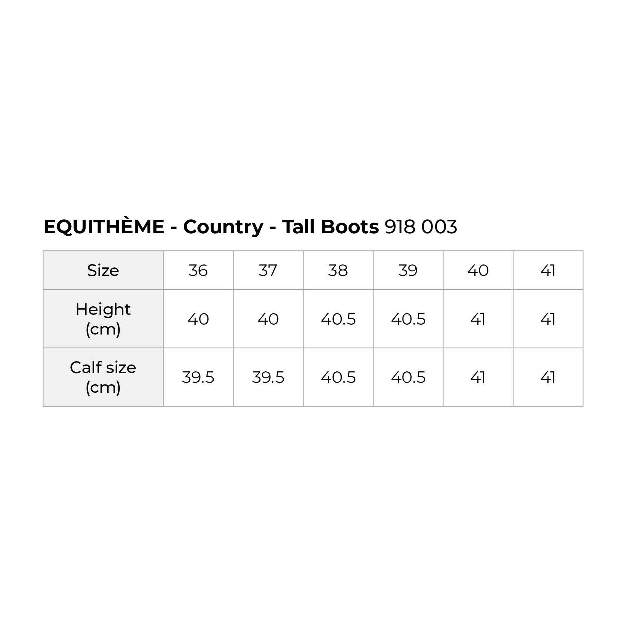 EQUITHÈME Country Tall Boots Brown 918003439