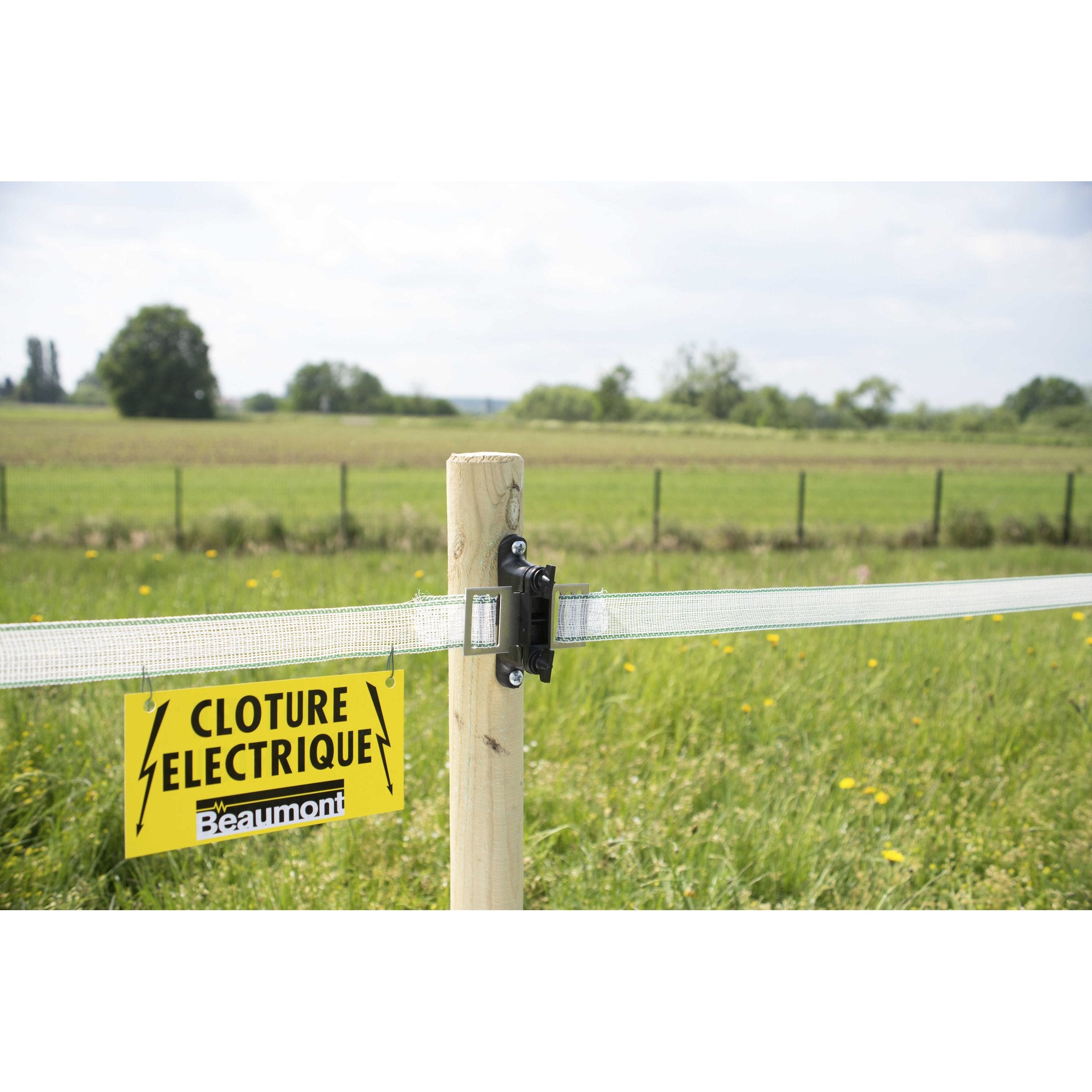 Beaumont Fence Warning Sign Yellow - 703590001_ambi_1