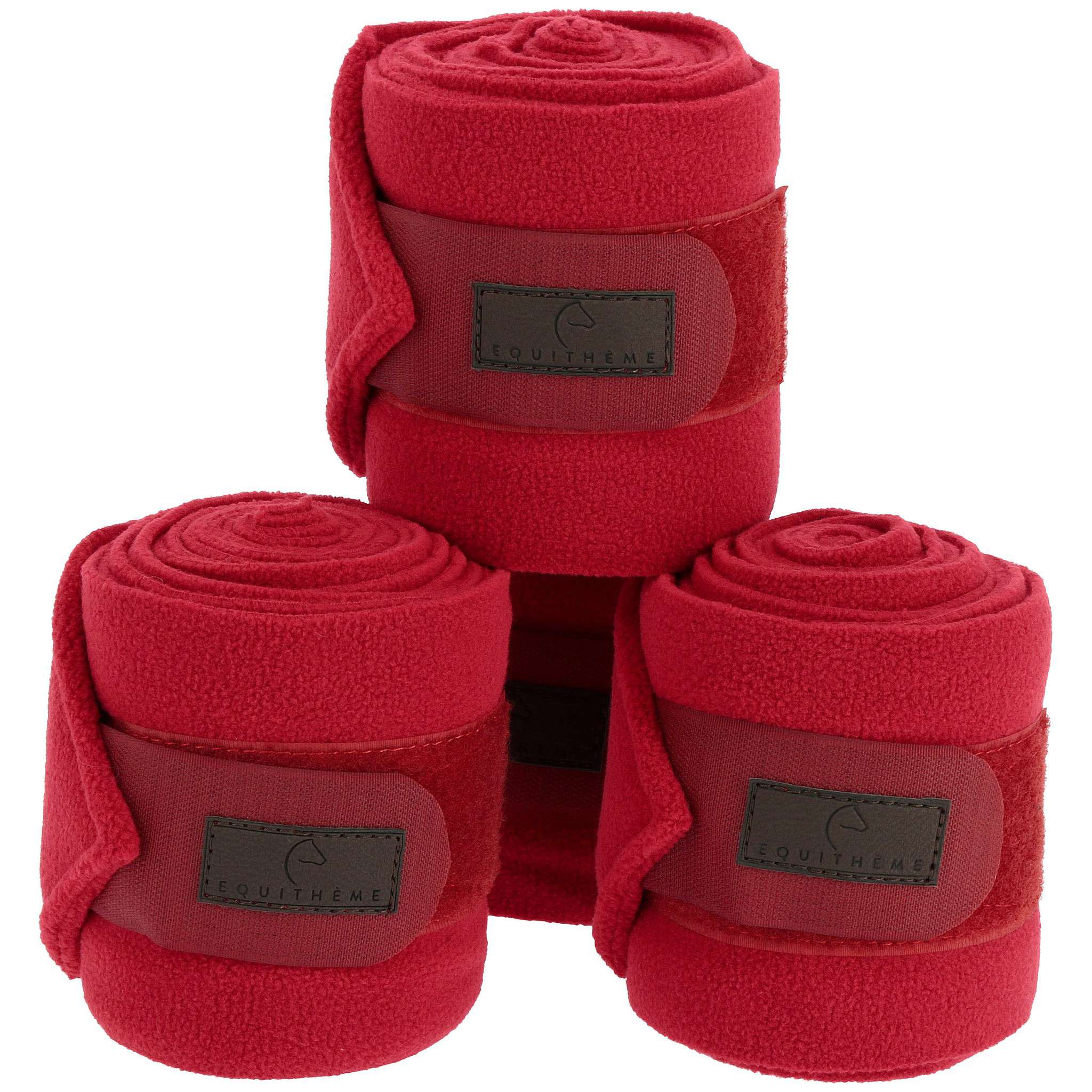 EQUITHÈME Polo Wraps Red 540068003