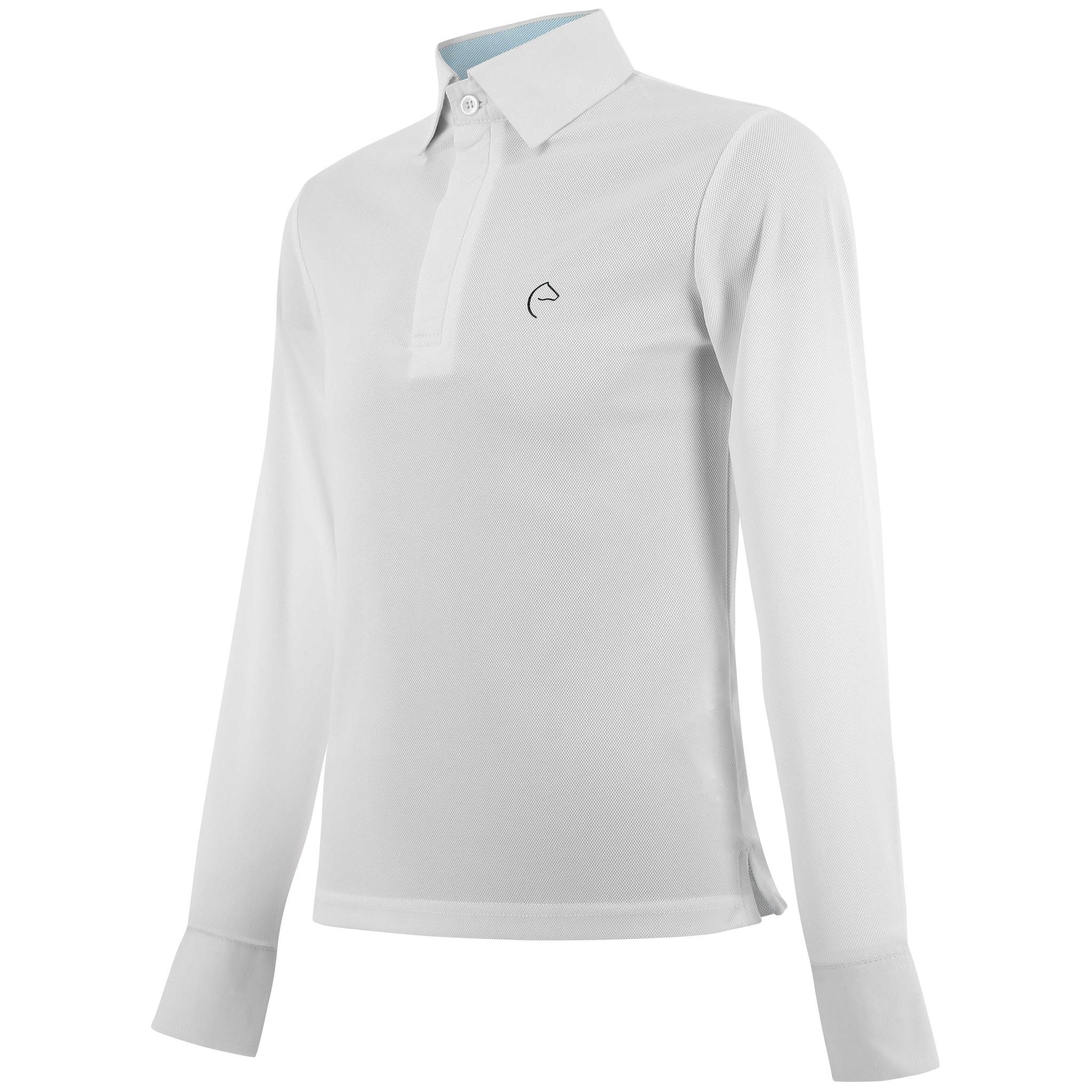 EQUITHÈME Dany Show Polo Shirt - Children White 962098110