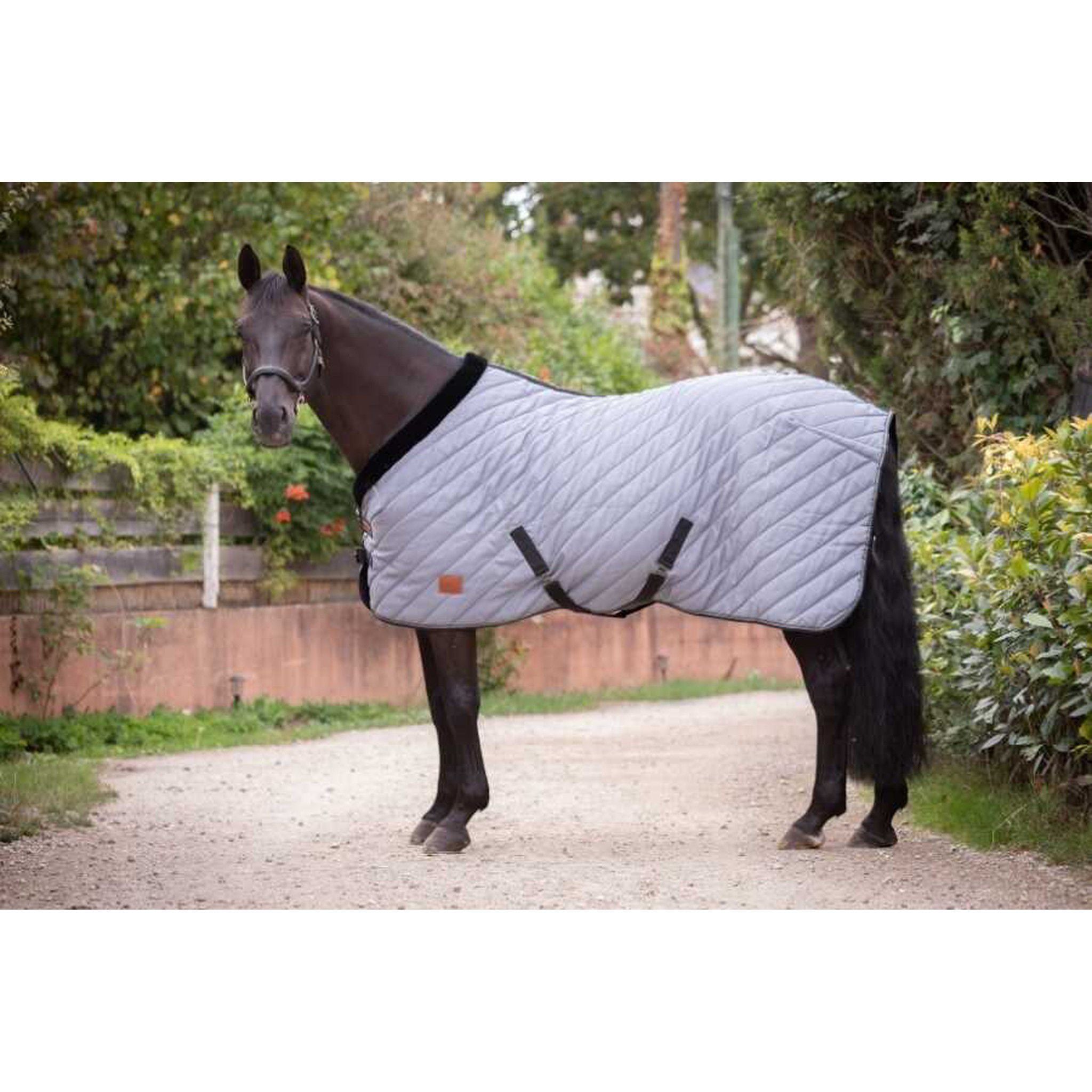 Paddock Sports Diagonal Stable Rug Grey 400036166