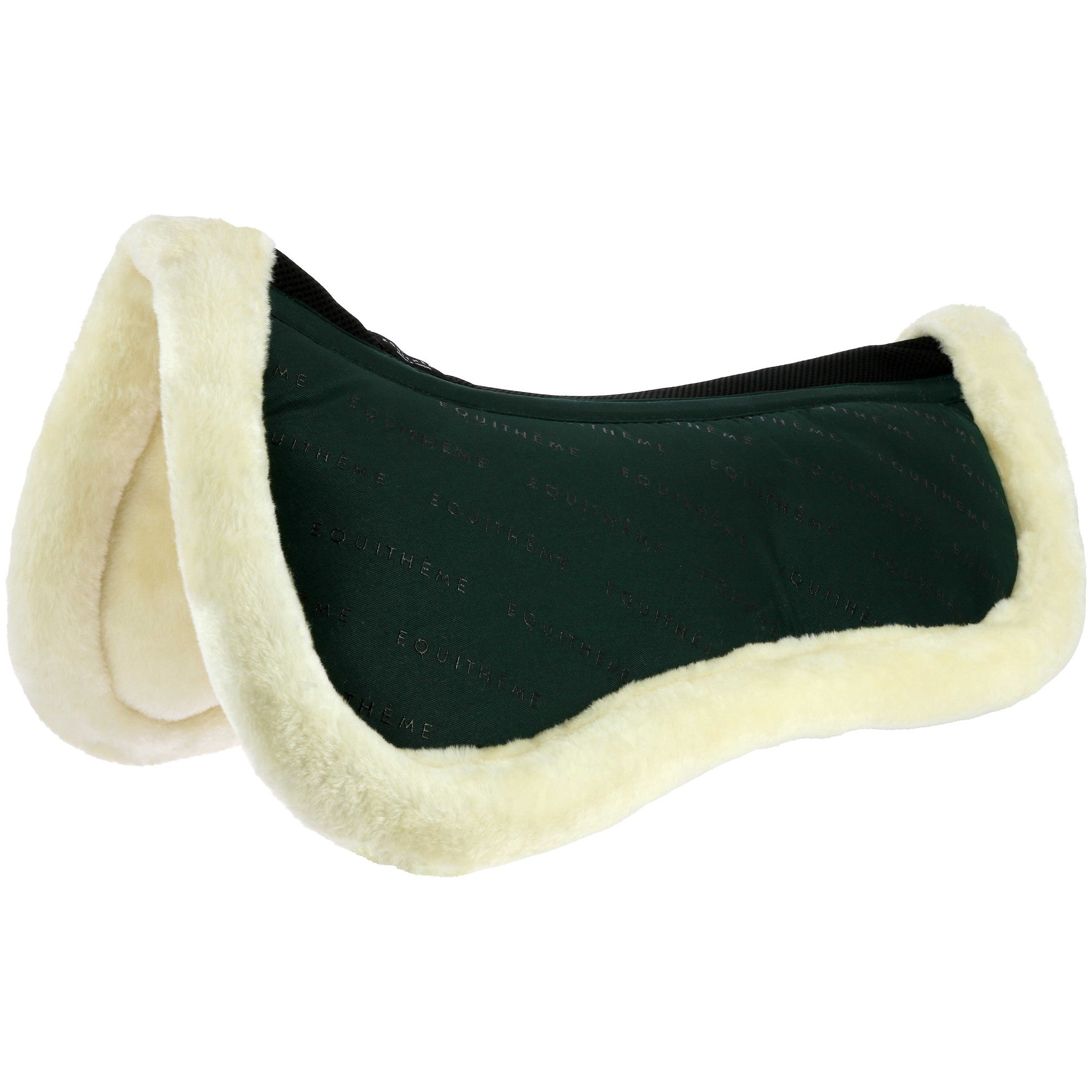 EQUITHÈME Grippy Back pad Dark green 206082009