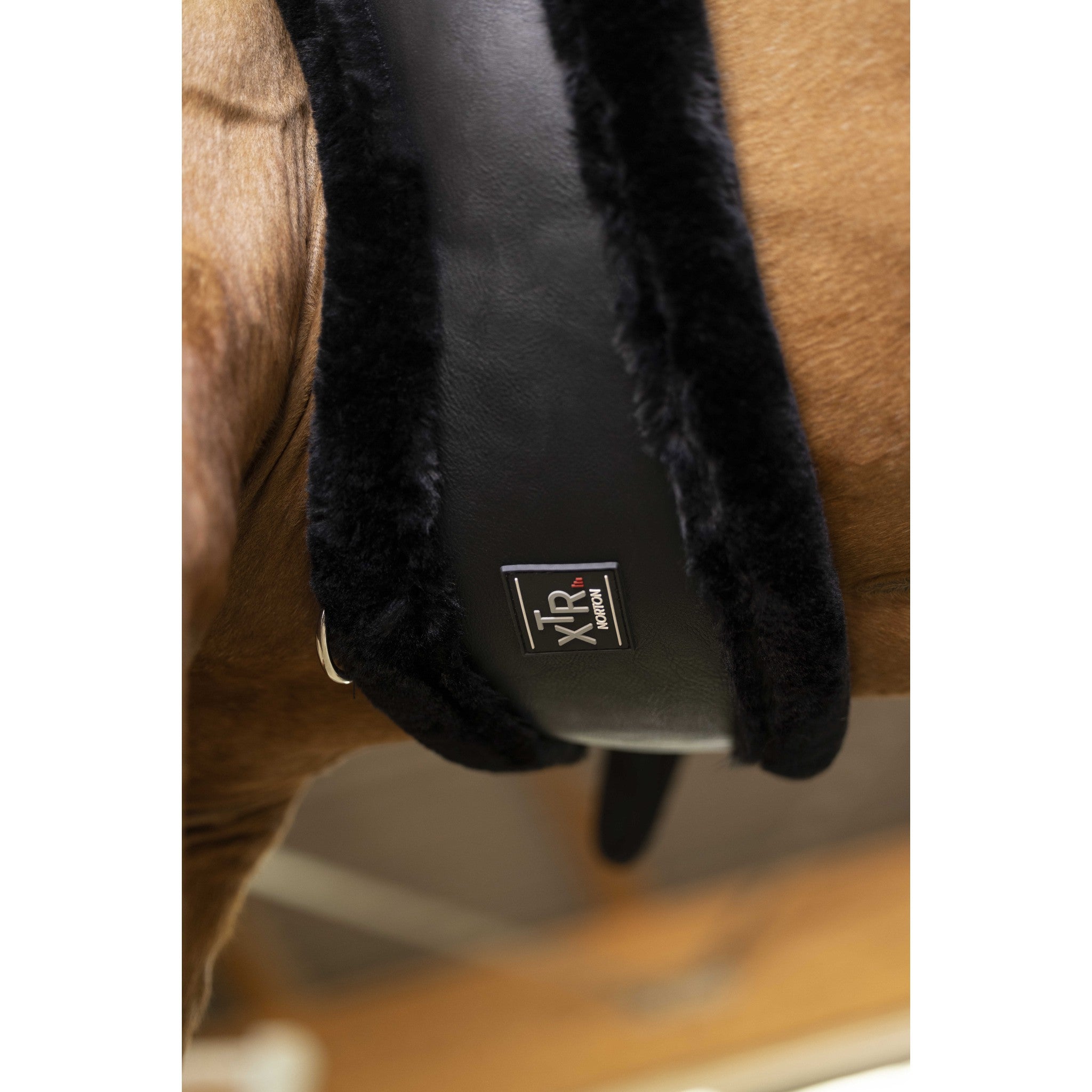 Norton XTR girth with synthetic sheepskin Black/black 203227270