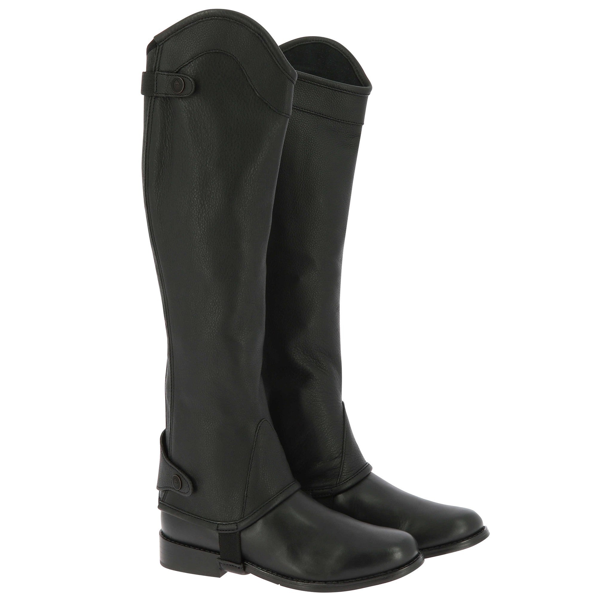 EQUITHÈME Elite half-chaps - Adult Black 913239231
