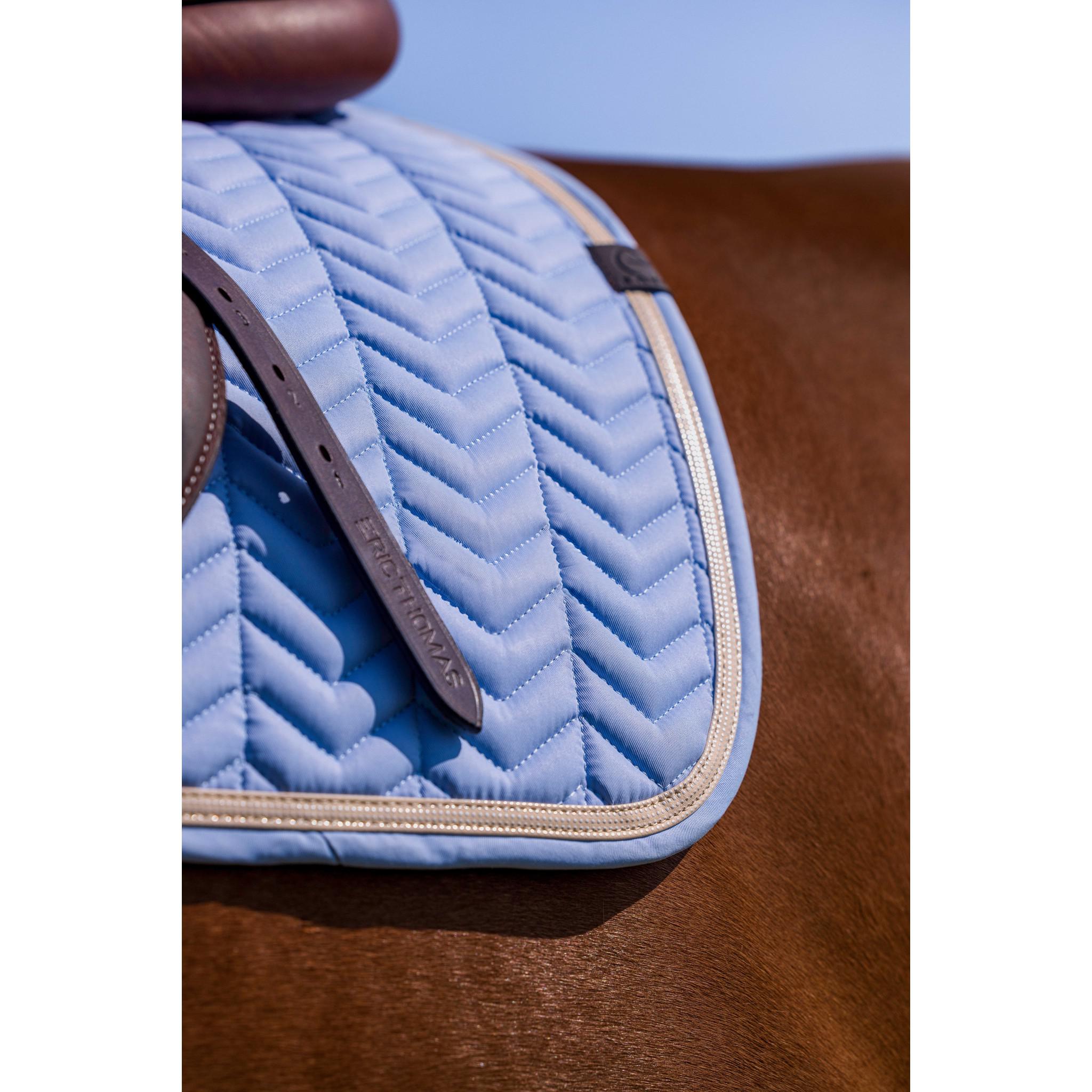 EQUITHÈME Softypop Saddle Pad - All purpose Light blue 204003012