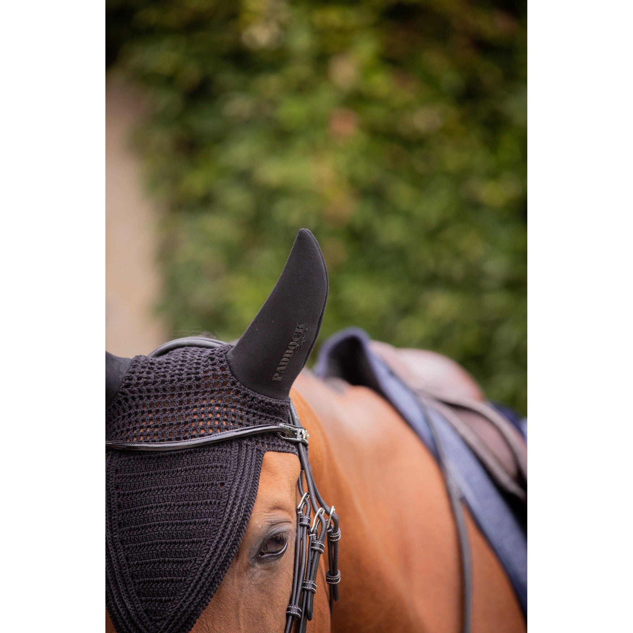 Paddock Sports Soundless Long Fly Veil Black 306907102