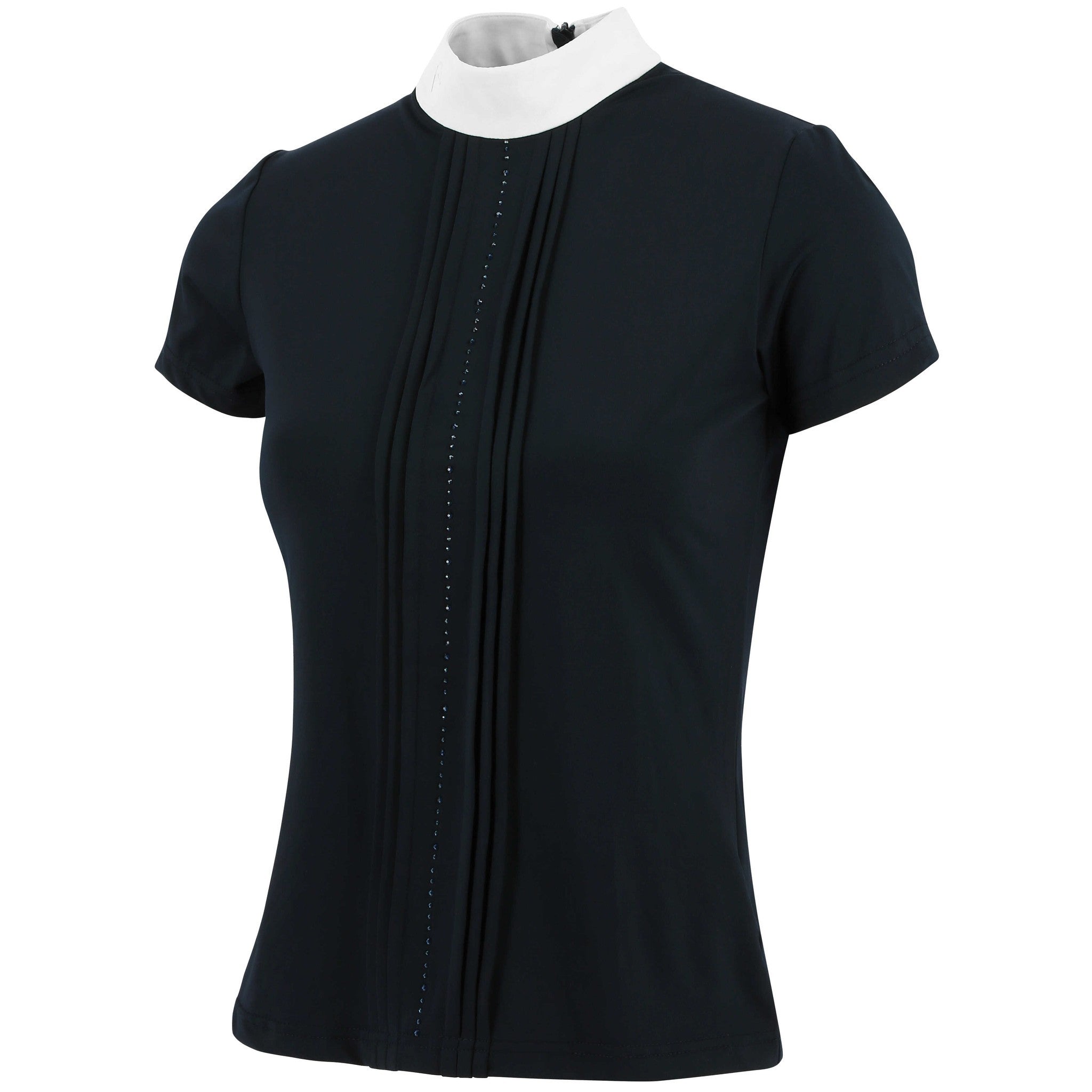 EQUITHÈME Dorla Show Polo Shirt - Ladies Navy blue 962106071