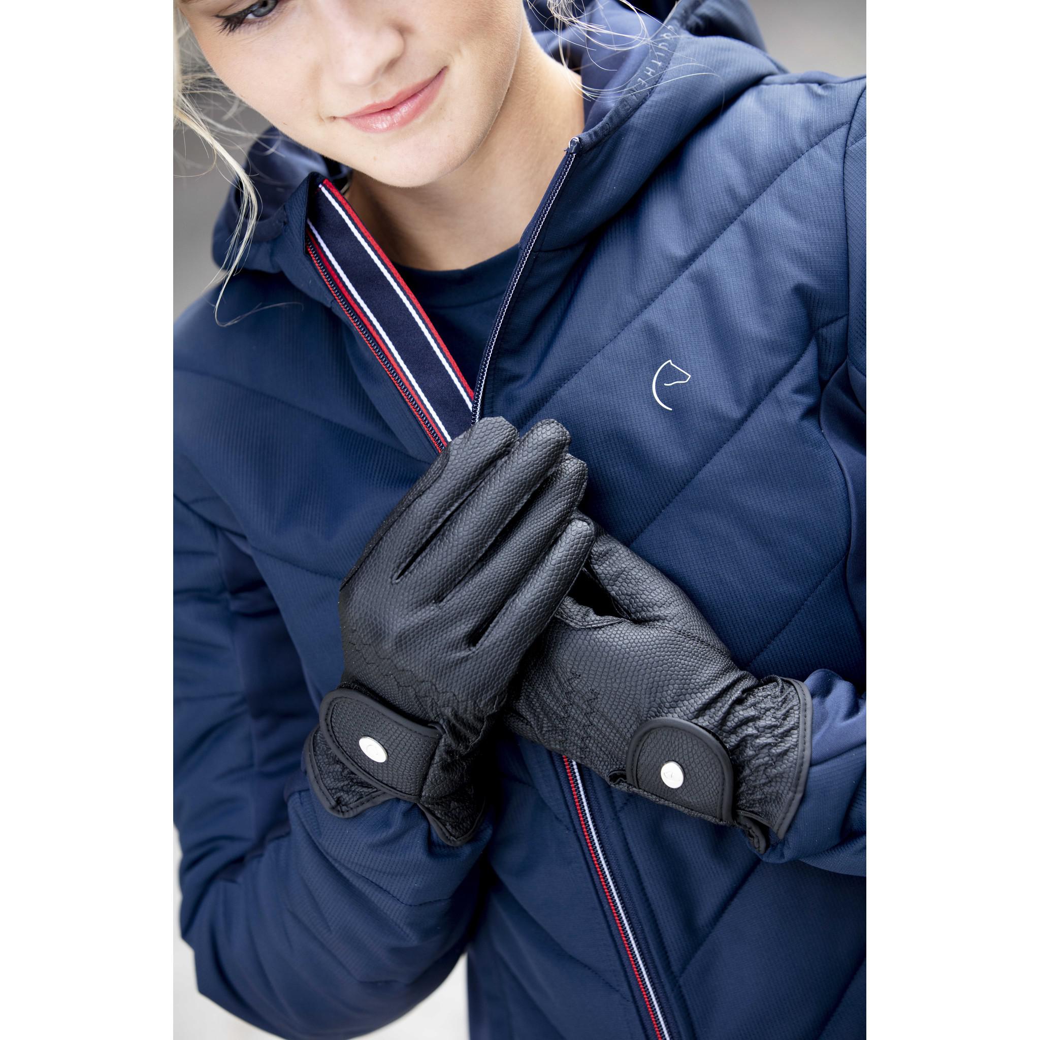 EQUITHEME Classic gloves Black 930040022